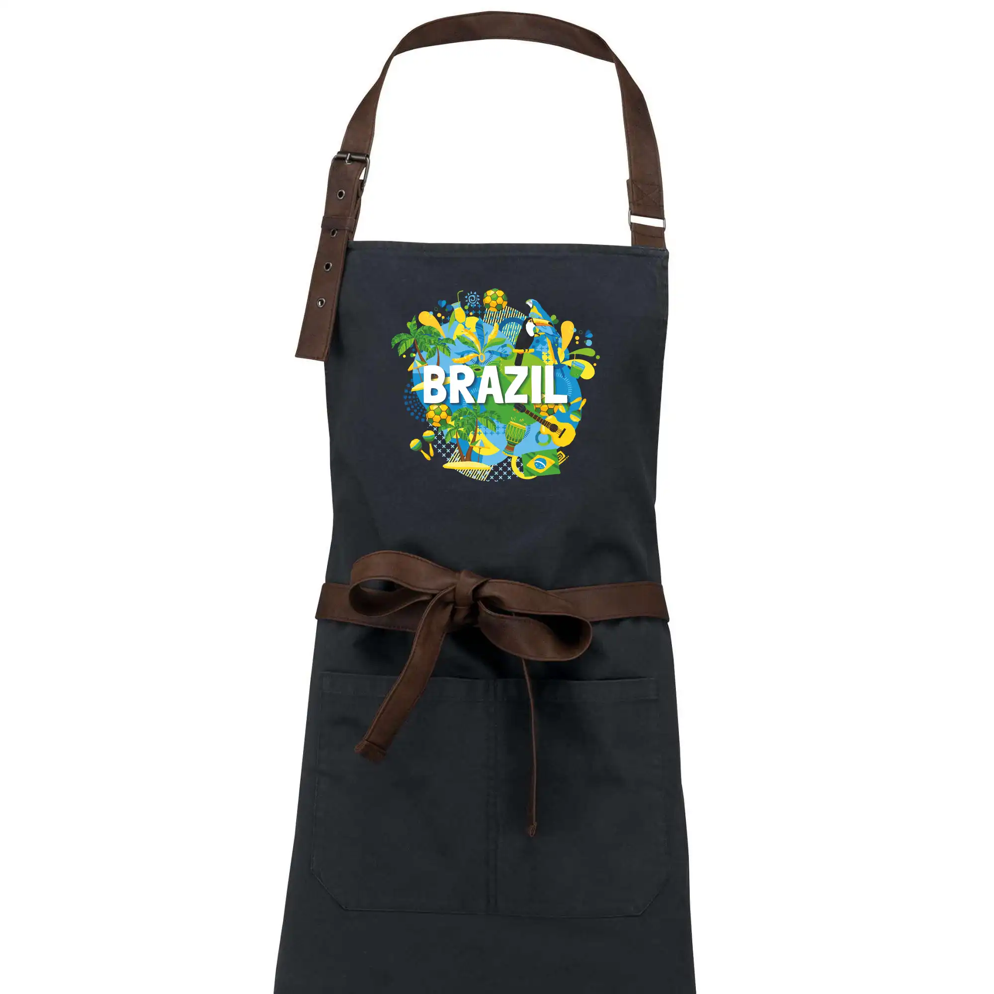 Ostatné mestá / miesta - Brazília Farebný obrázok - Zástera Vintage