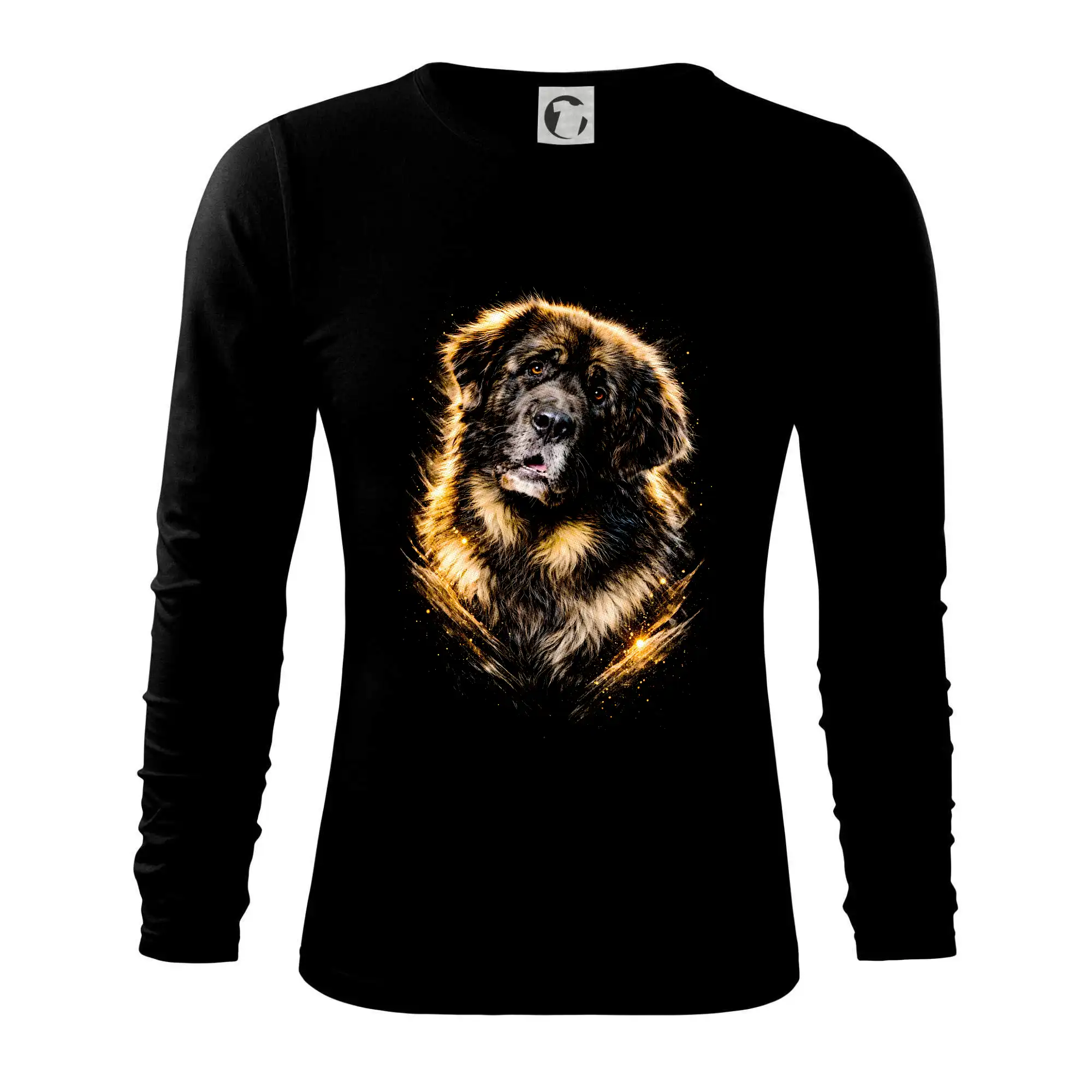 Ostatné psie plemená - Obrázok poltón Tibetský mastif - Tričko s dlhým rukávom FIT-T long sleeve