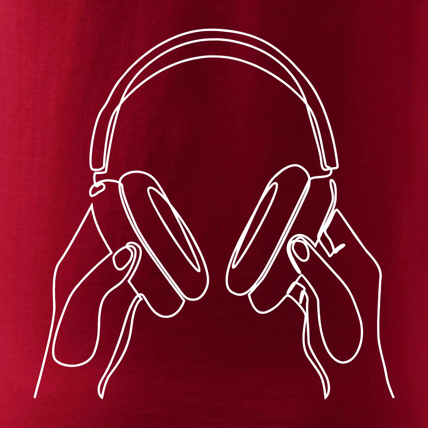 Sluchátka  jedním tahem