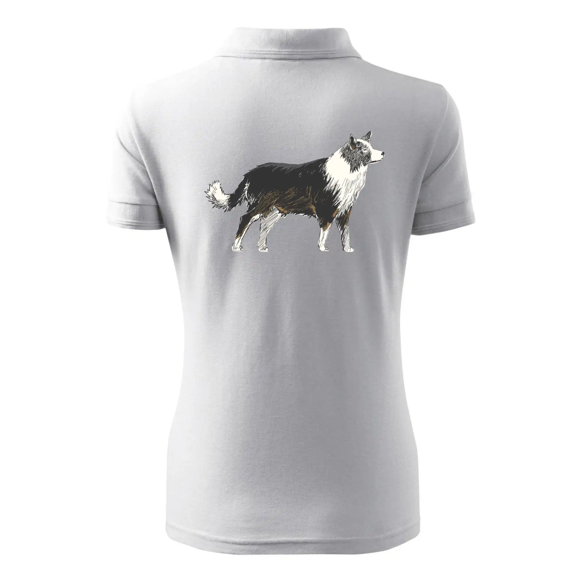 Border kolie kreslená