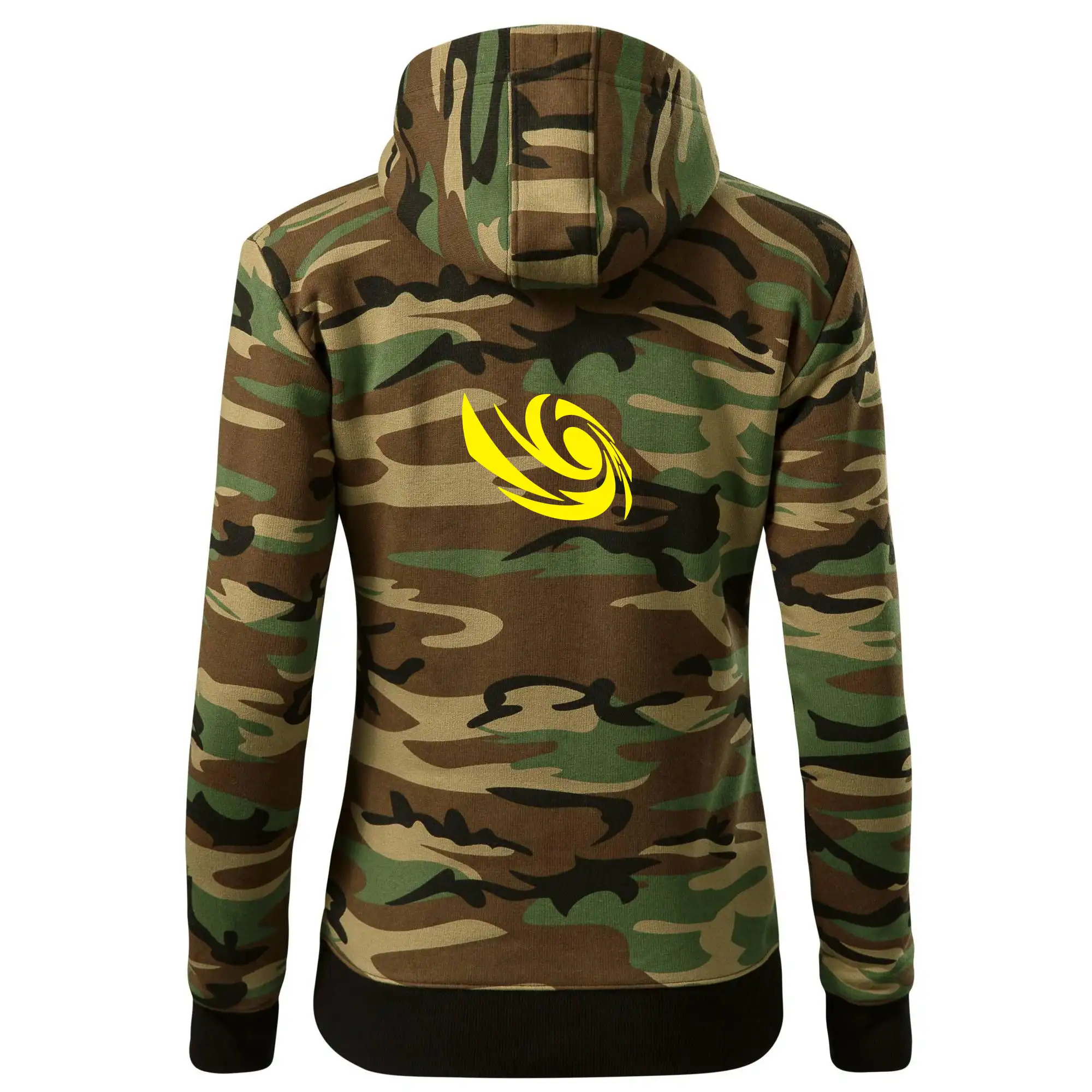 Tričká, mikiny a šiltovky pre Youtubery - Vortex logo samostatné - Mikina dámska trendy zipper s kapucňou