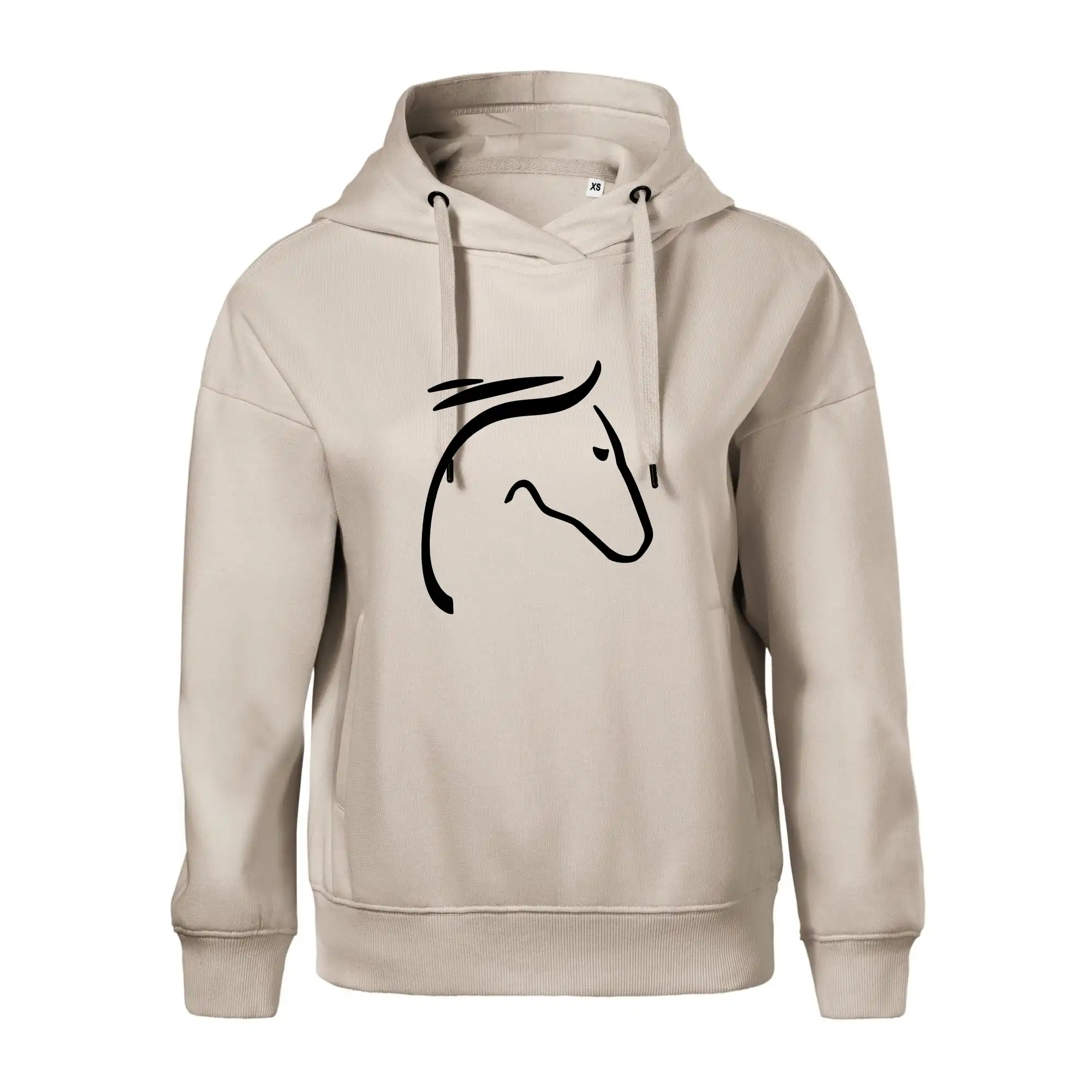 Kůň - hlava silueta