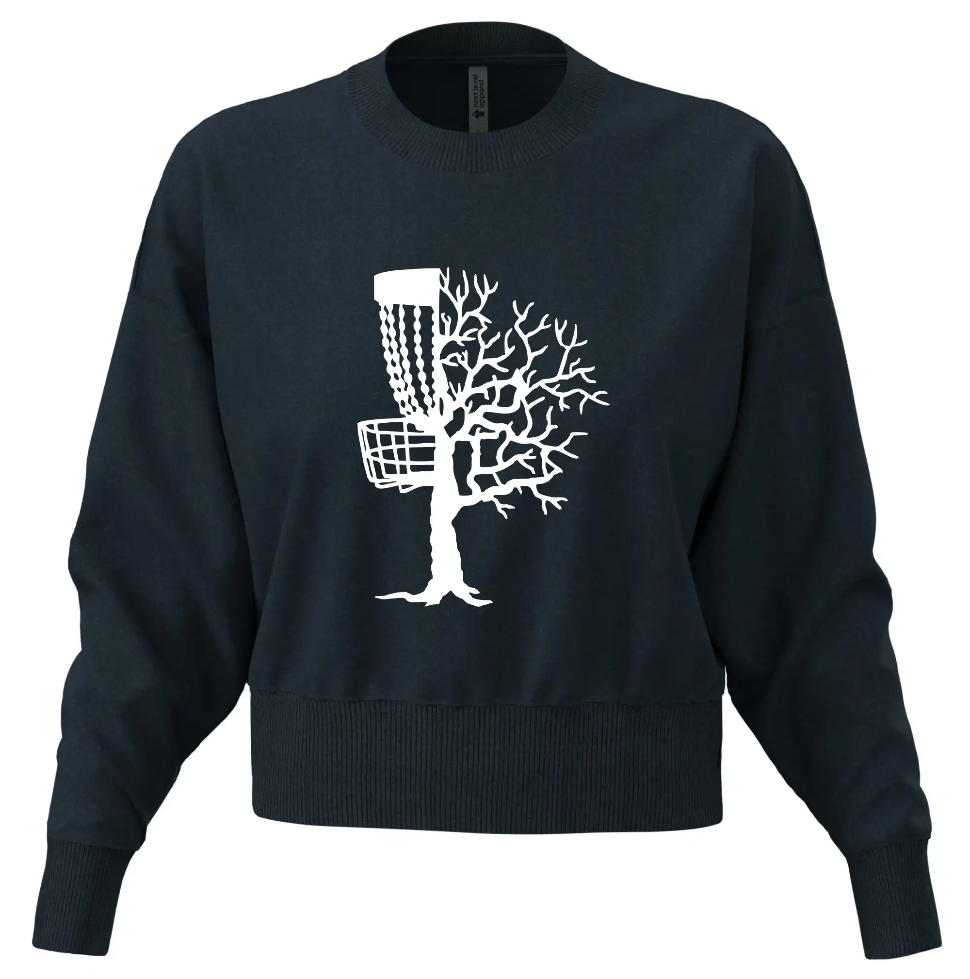 Disc golf pozor strom