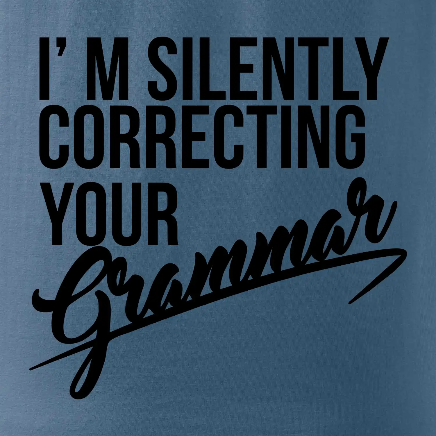 Correcting grammar