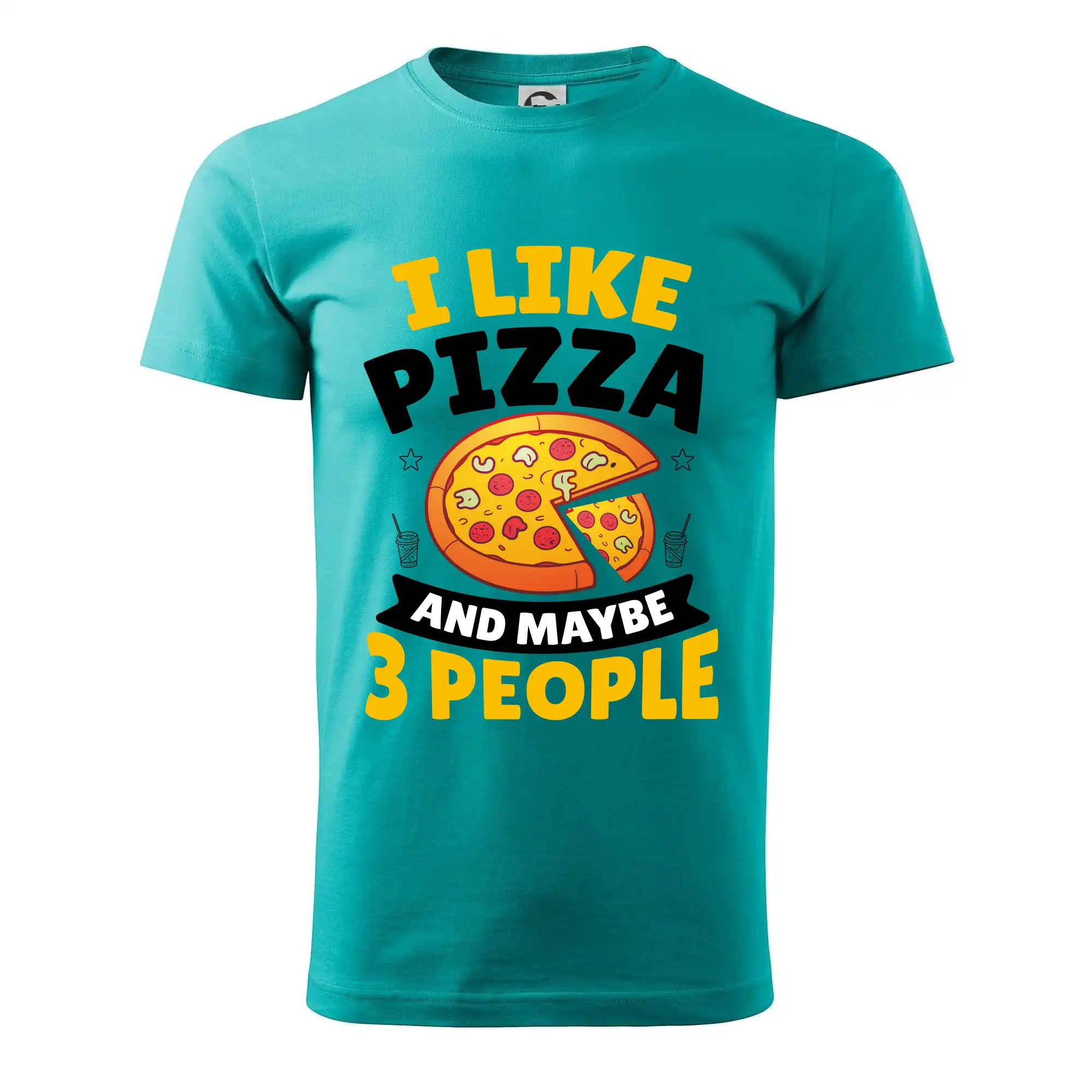 I like pizza and maybe 3 people