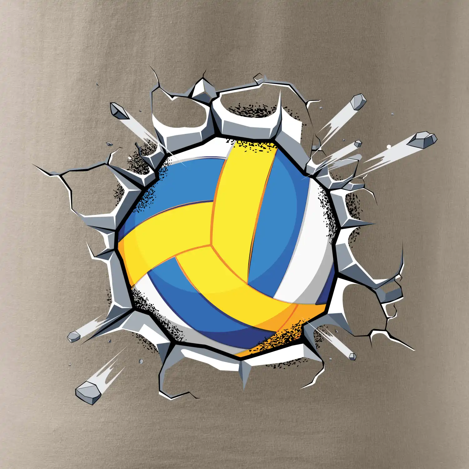 Volejbal míč v triku