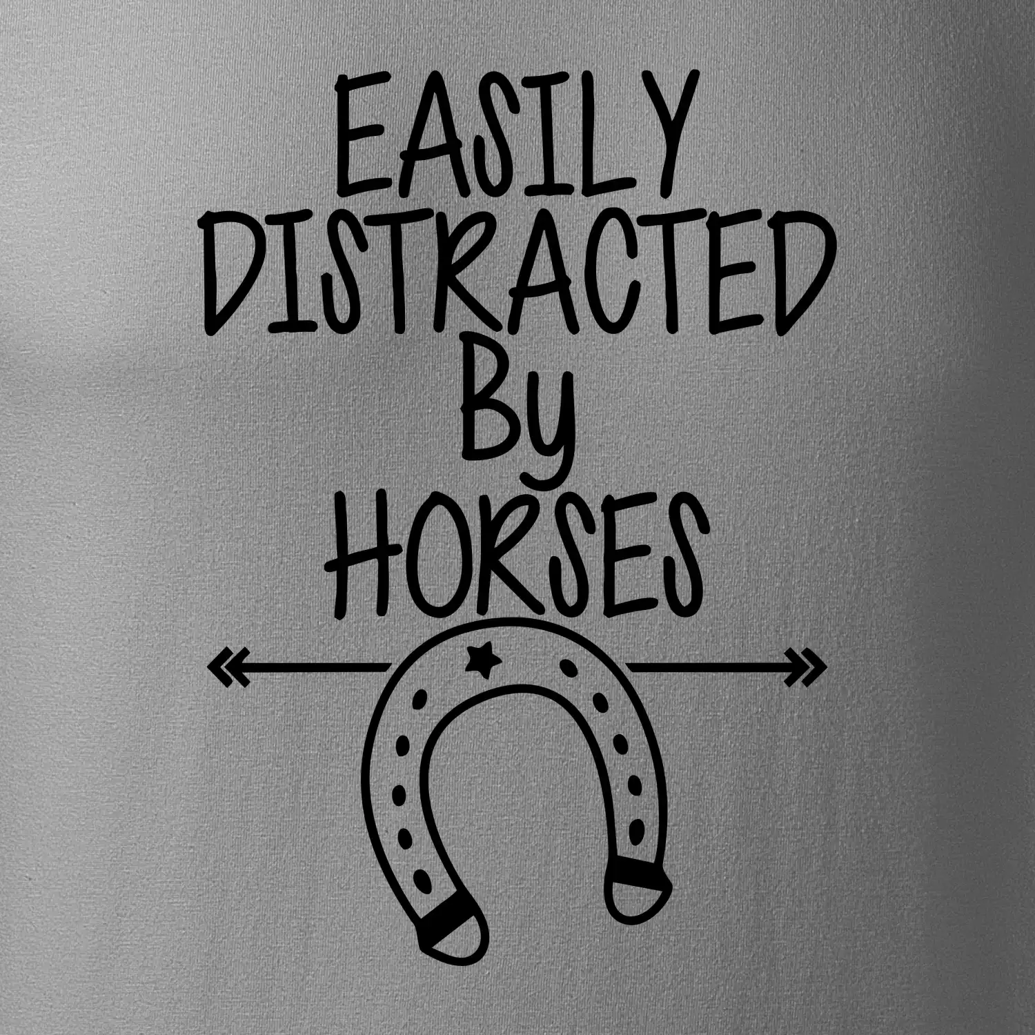 Easily Distracted by Horse