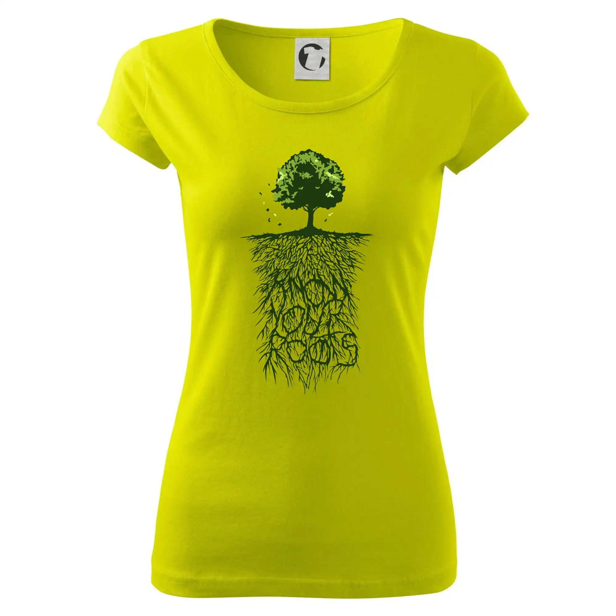 Životný štýl - Know Your Roots - Dámske tričko Pure