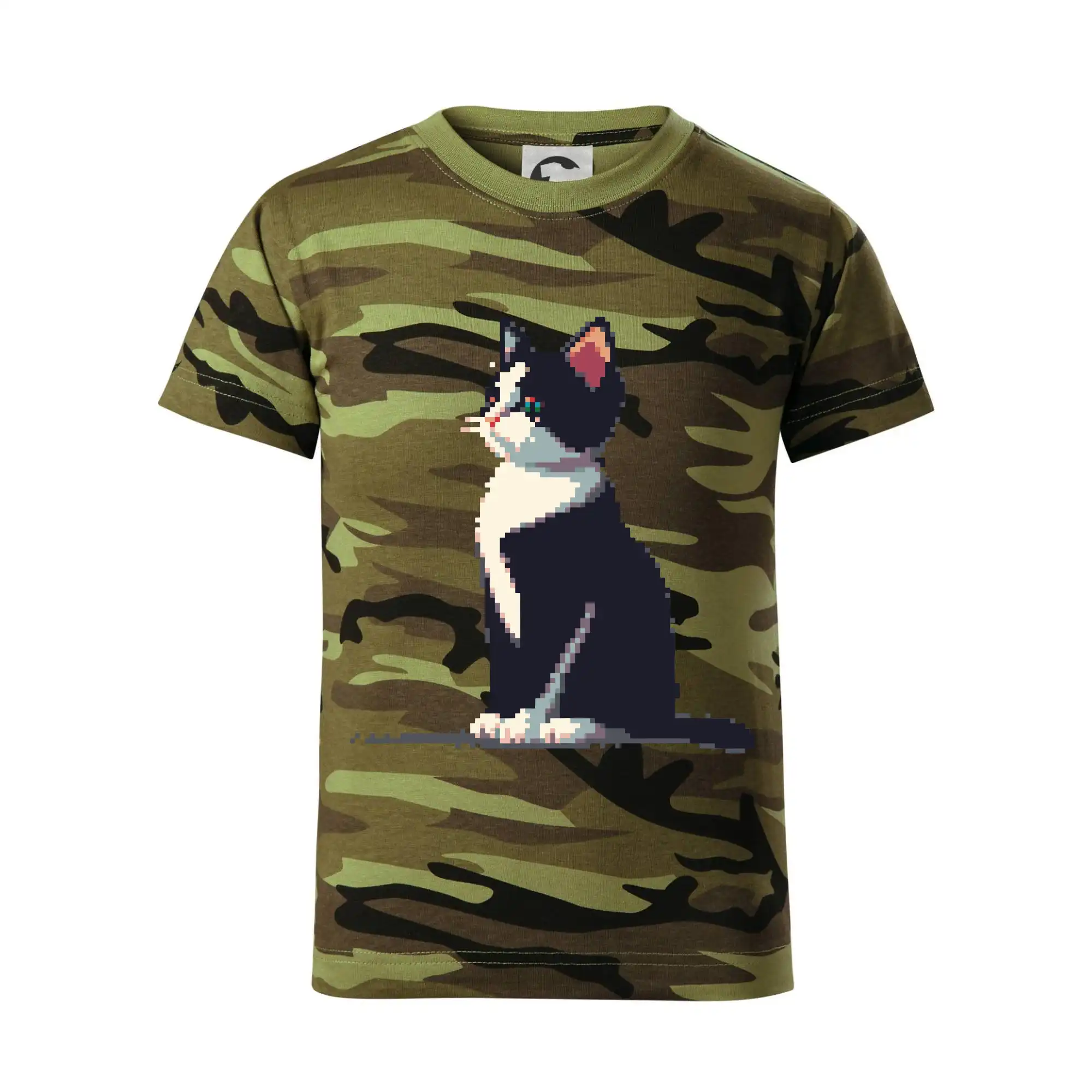 Mourovatá kočka pixel