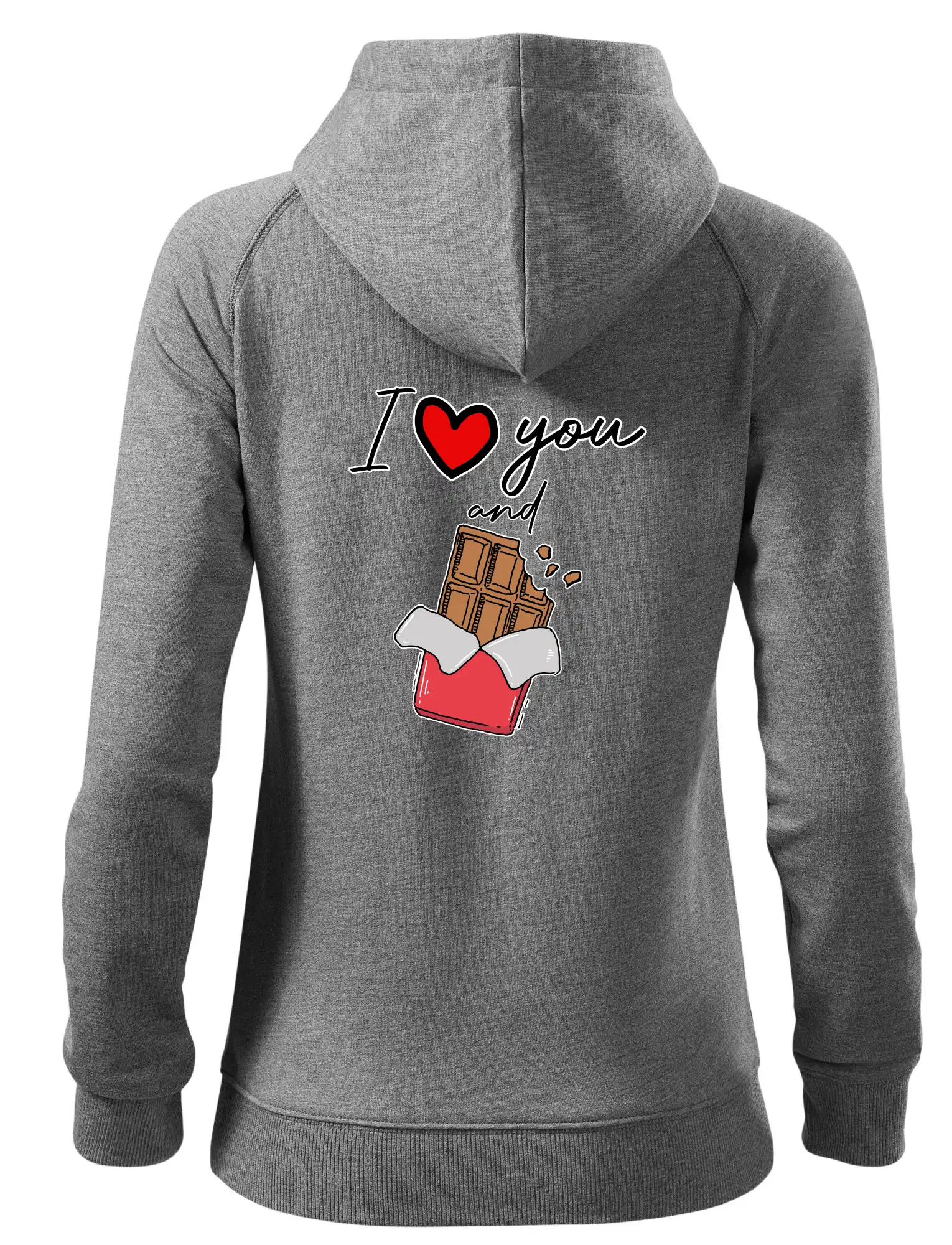 I love you and chocolate