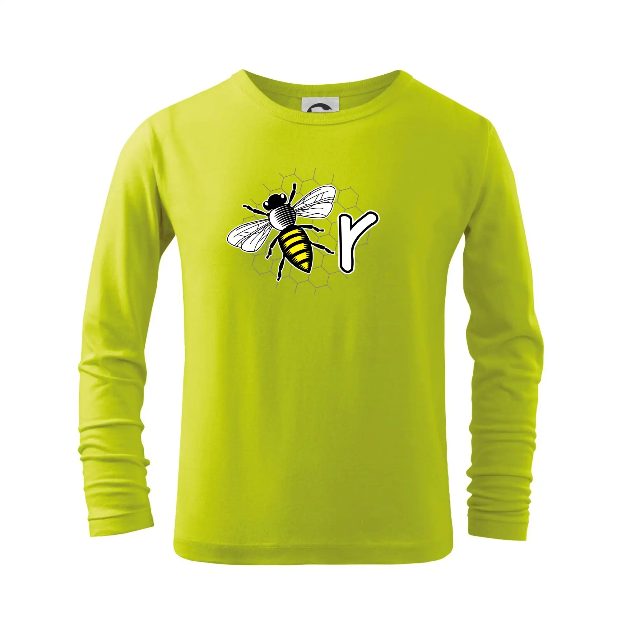 Včelár / včelárka logo - Tričko detské Long Sleeve