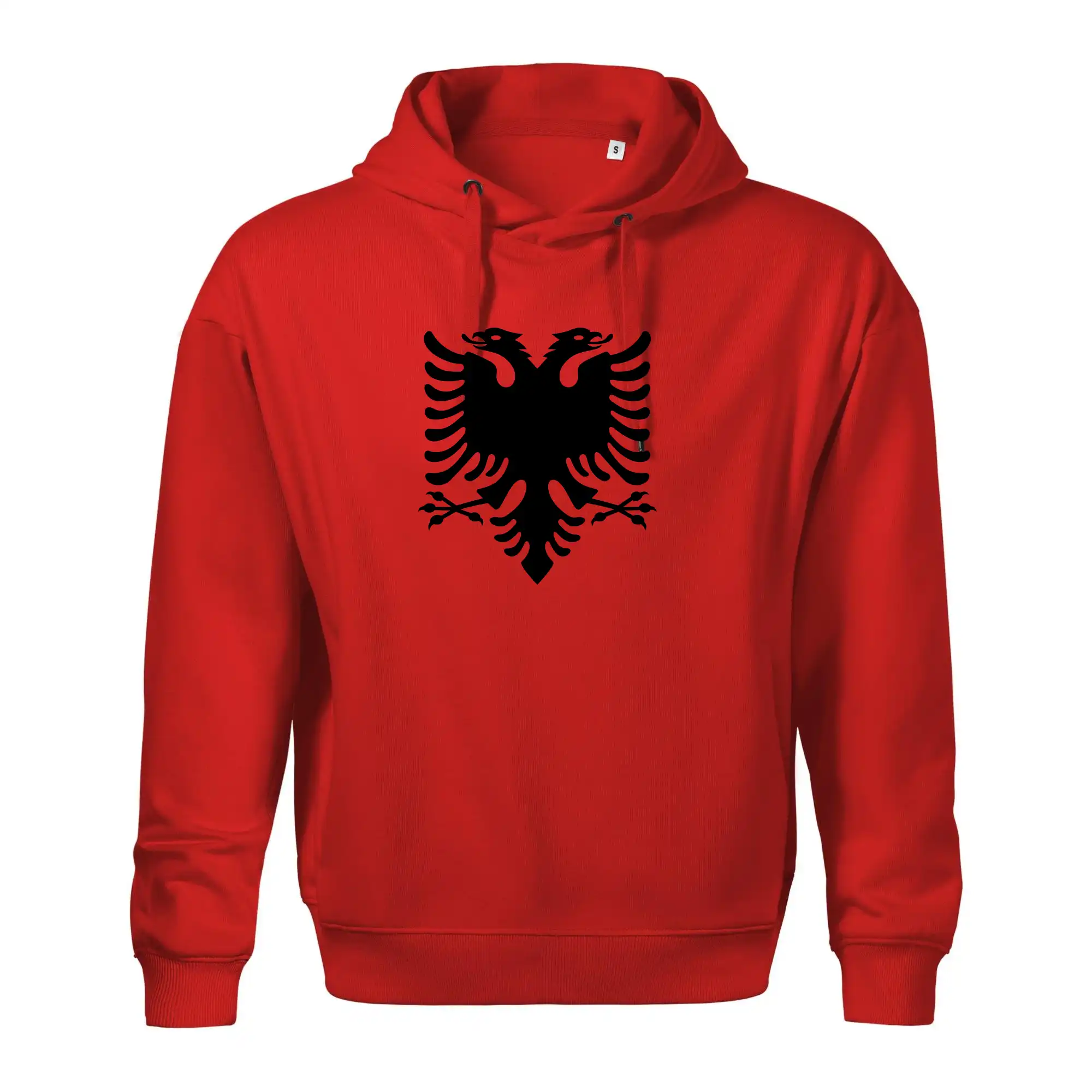 Ostatné mestá / miesta - Albánsko orlice - Oversized mikina pánska Moon - kratšia + širšia