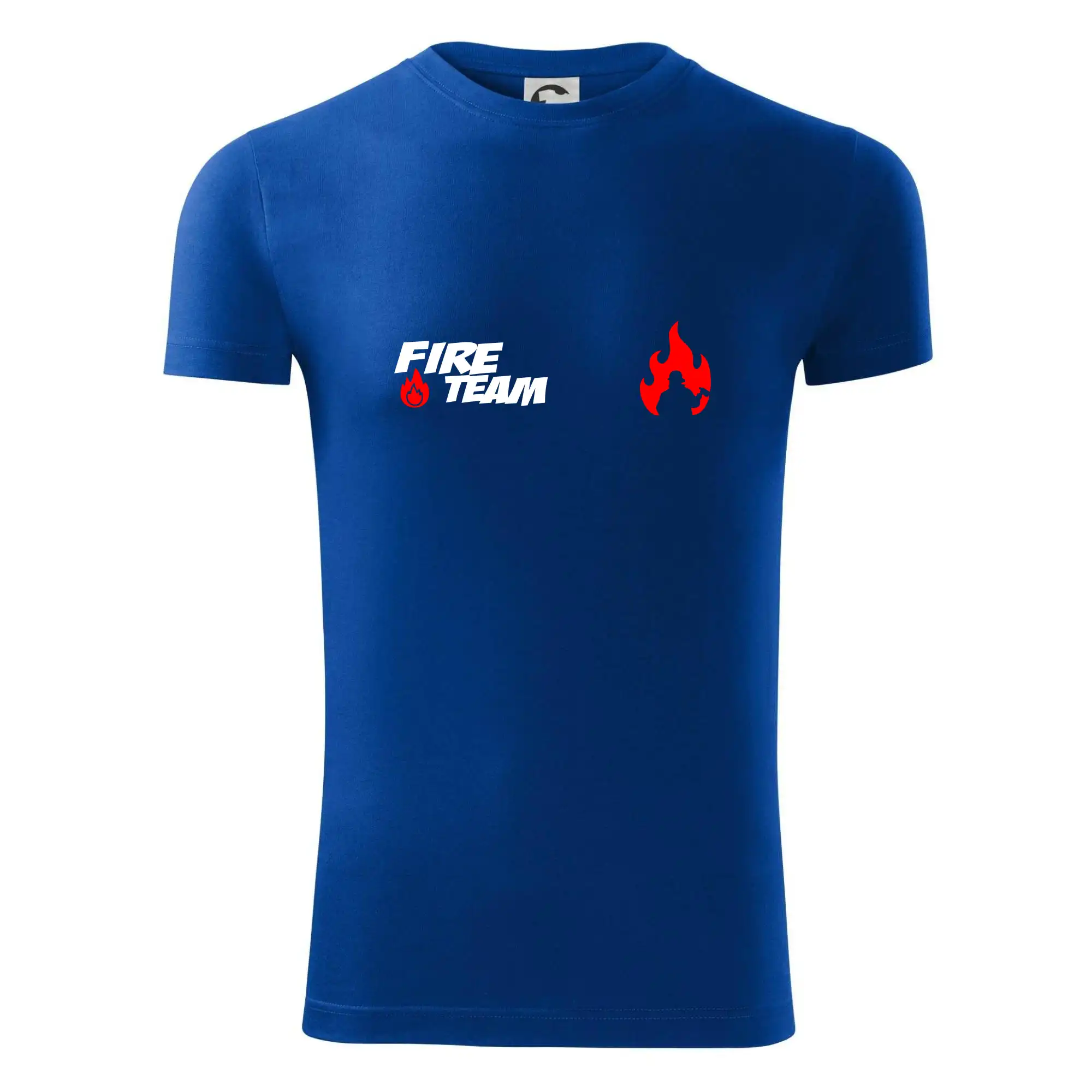 Originálne tričká pre hasičov - Fire Team plamen - Viper FIT - Pánske zúžené tričko