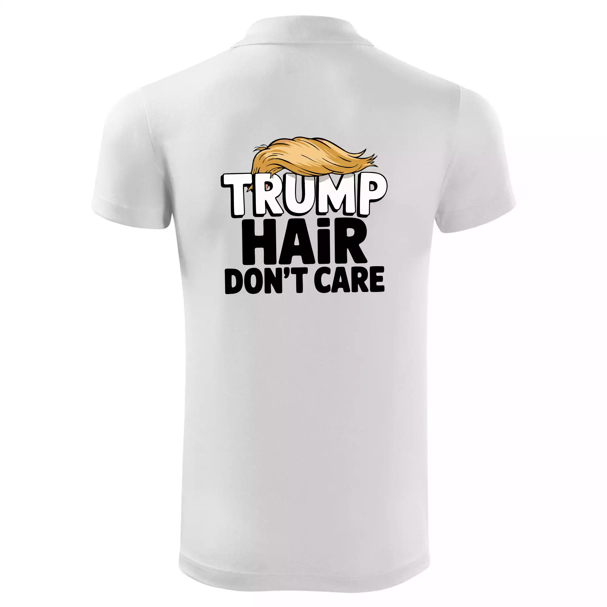 Trump hair dont care