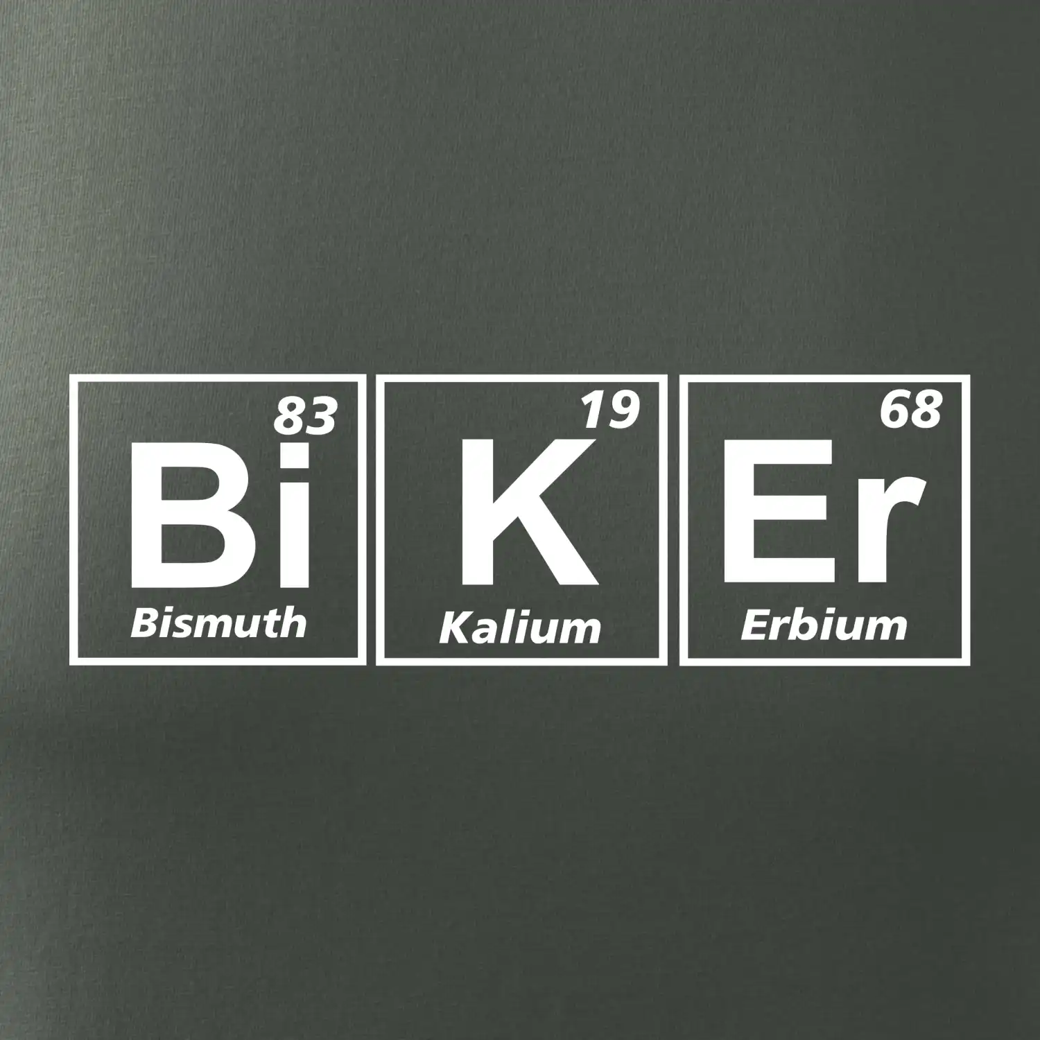 Biker  - Tabulka prvků