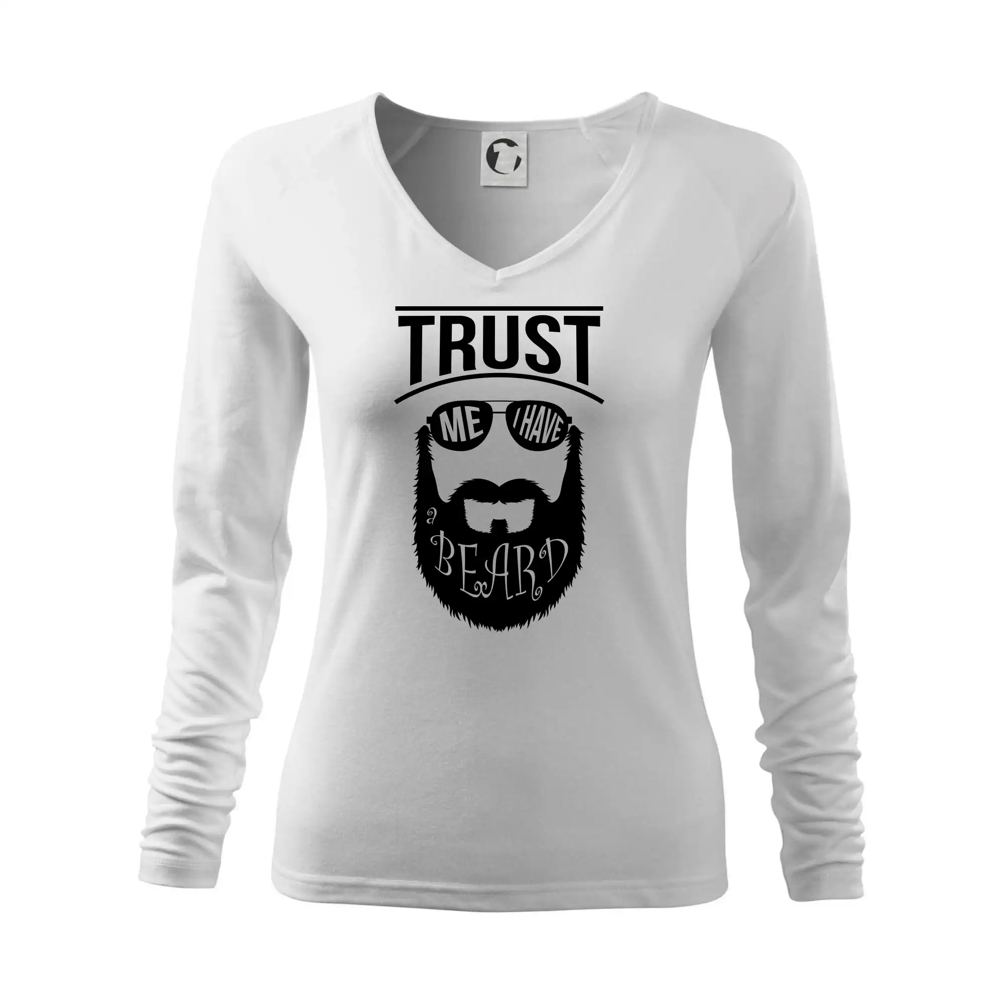 Tričká s fúzikmi - Trust me I have a beard - Tričko dámske Elegance