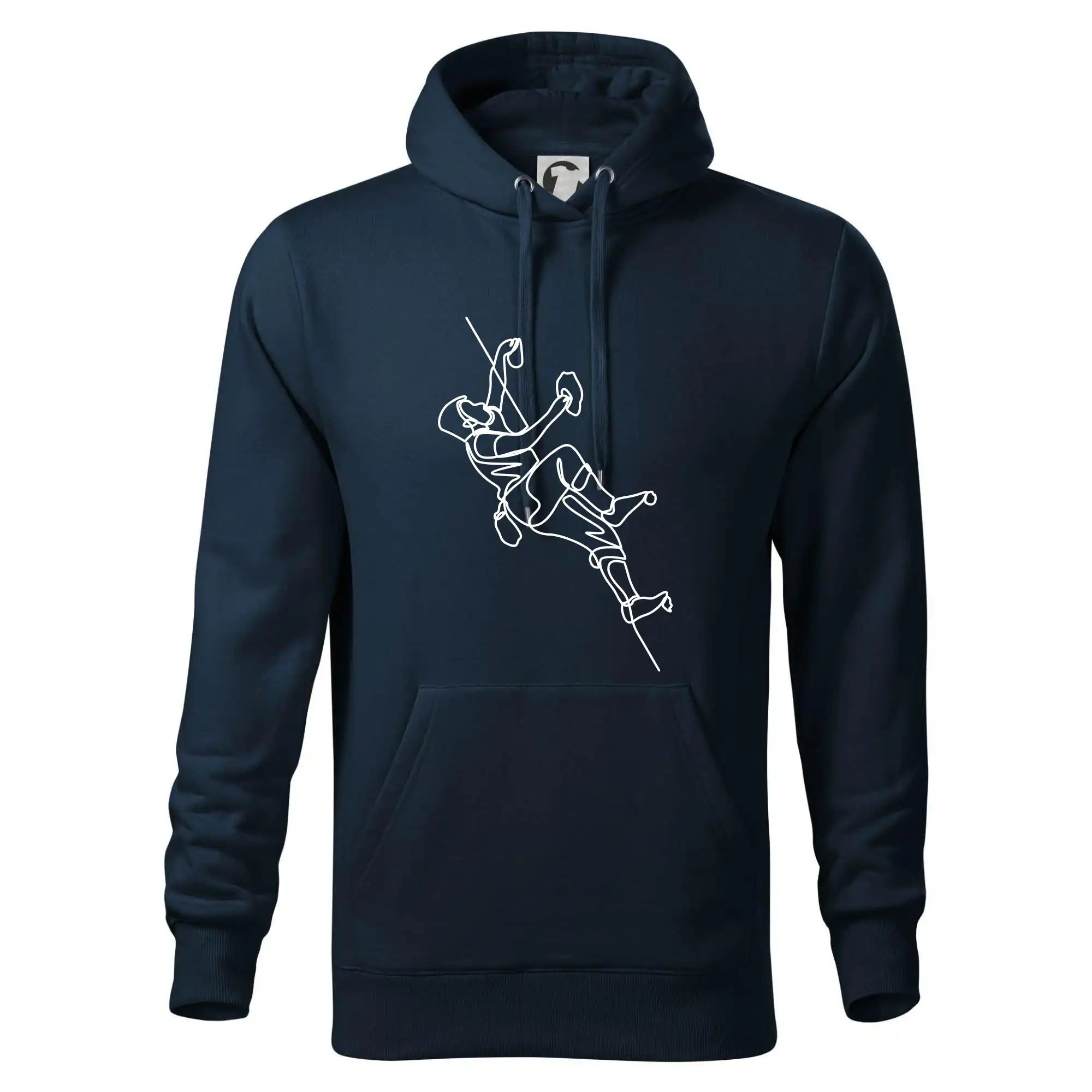 Lezecká stěna jedním tahem