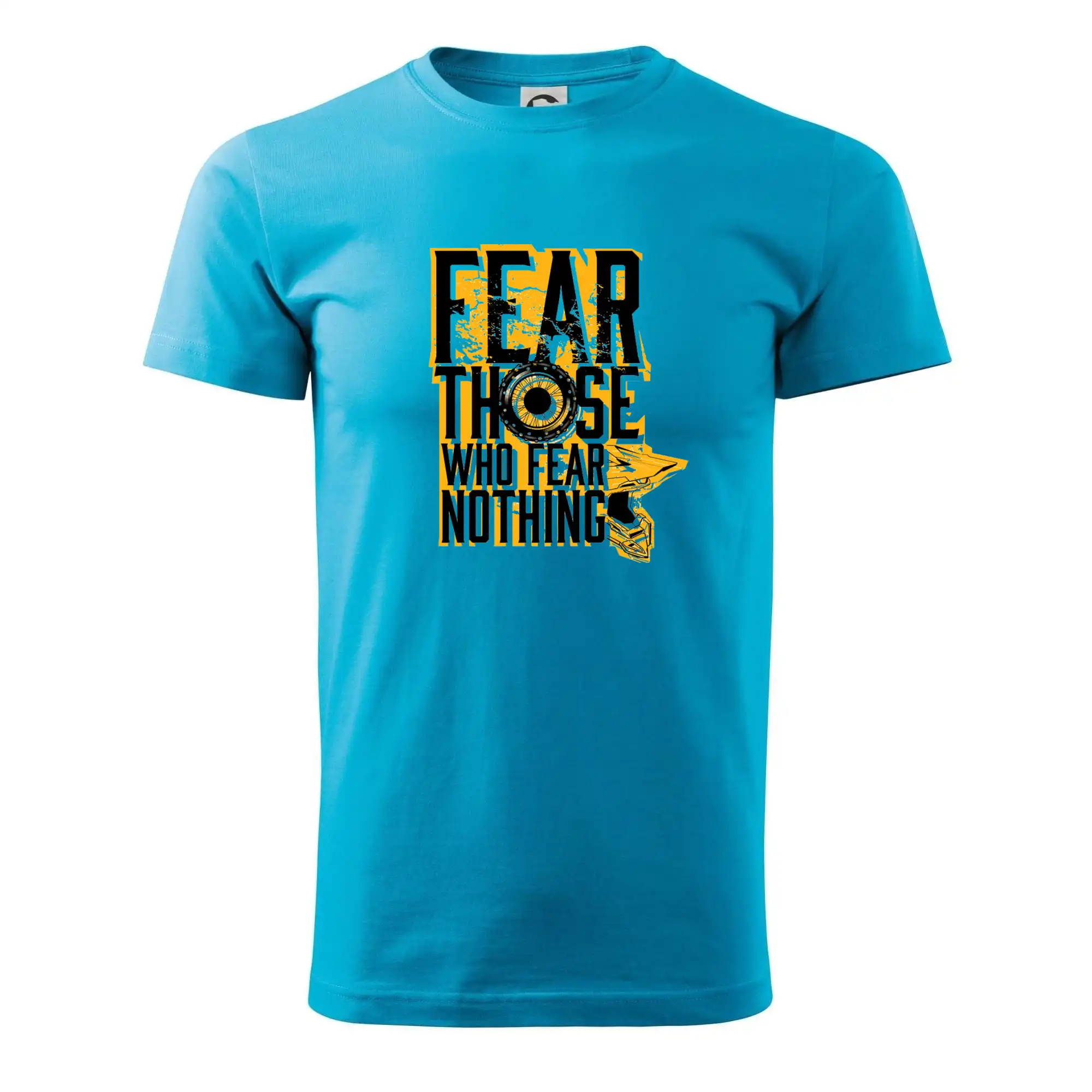 Motocross tričká - Motocross fear those who fear nothing - Pánske tričko nižšej gramáže