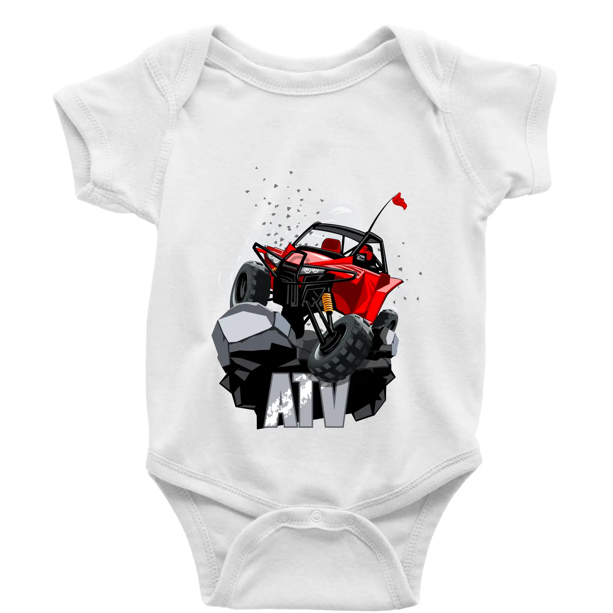Tričko bugina - ATV offroad buggy - Body dojčenské s krátkym rukávom