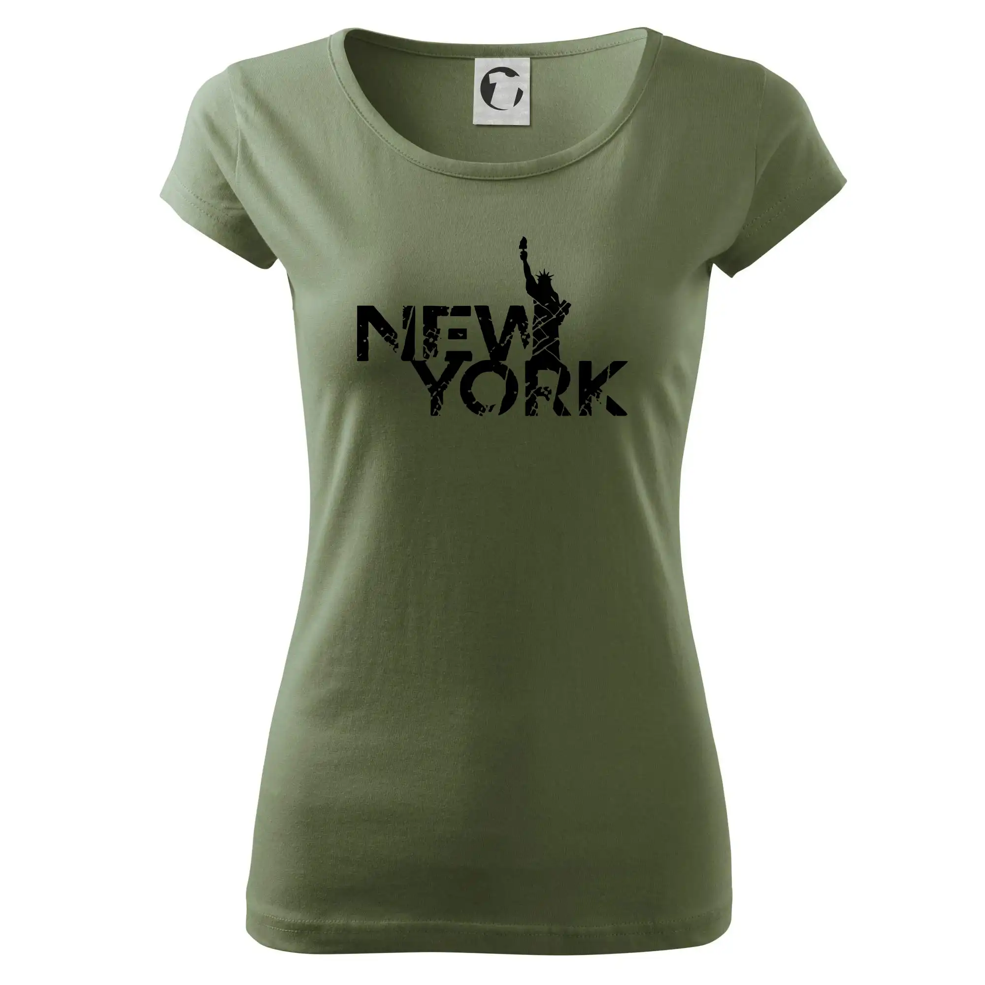 Tričká USA - New York retro - Dámske tričko Pure