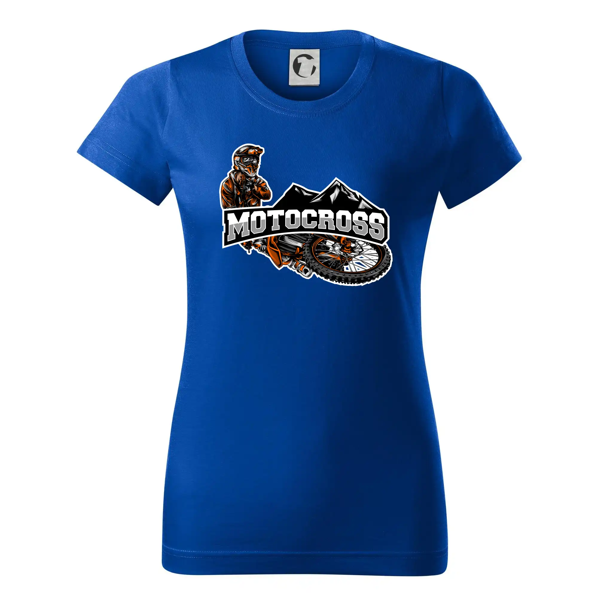 Motocross tričká - Motocross pohorie - Dámske tričko basic - ľahko voľnejšie a dlhšie