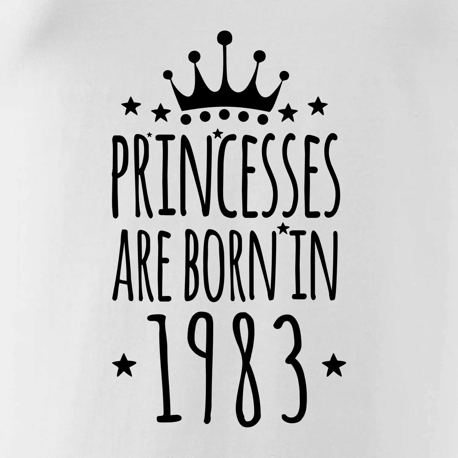 Princesses are born in 1983