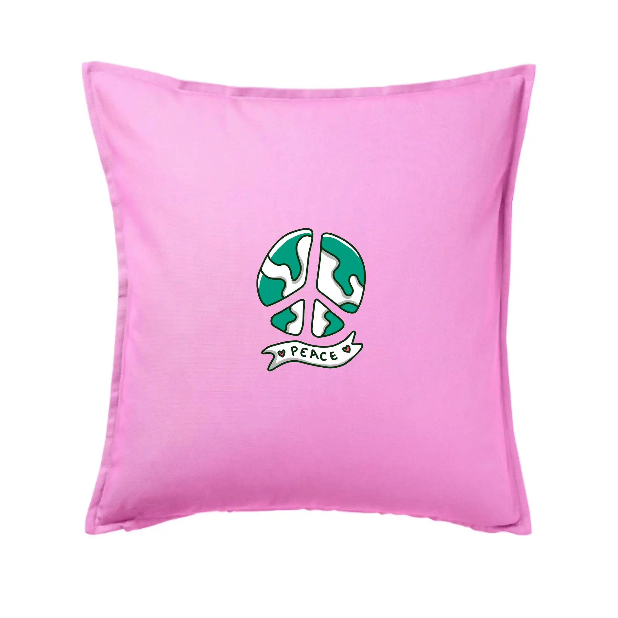 Tričká s vlajkou ukrajiny - Planéta - Peace symbol - Vankúš 50x50