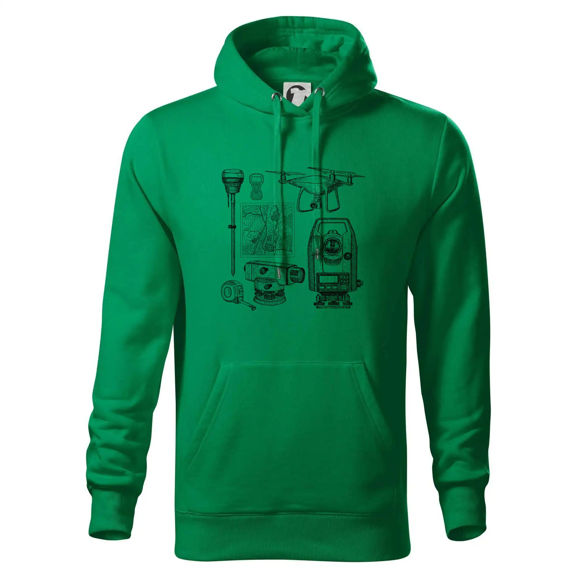 Geodet teodolit dron