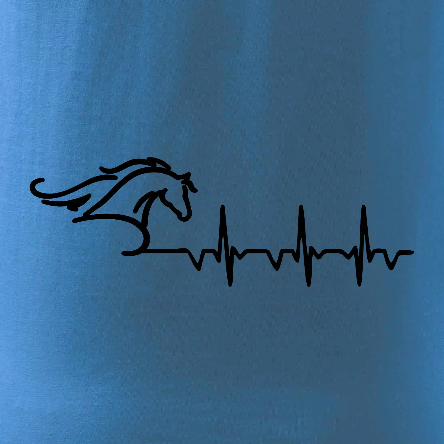 Hlava koně EKG
