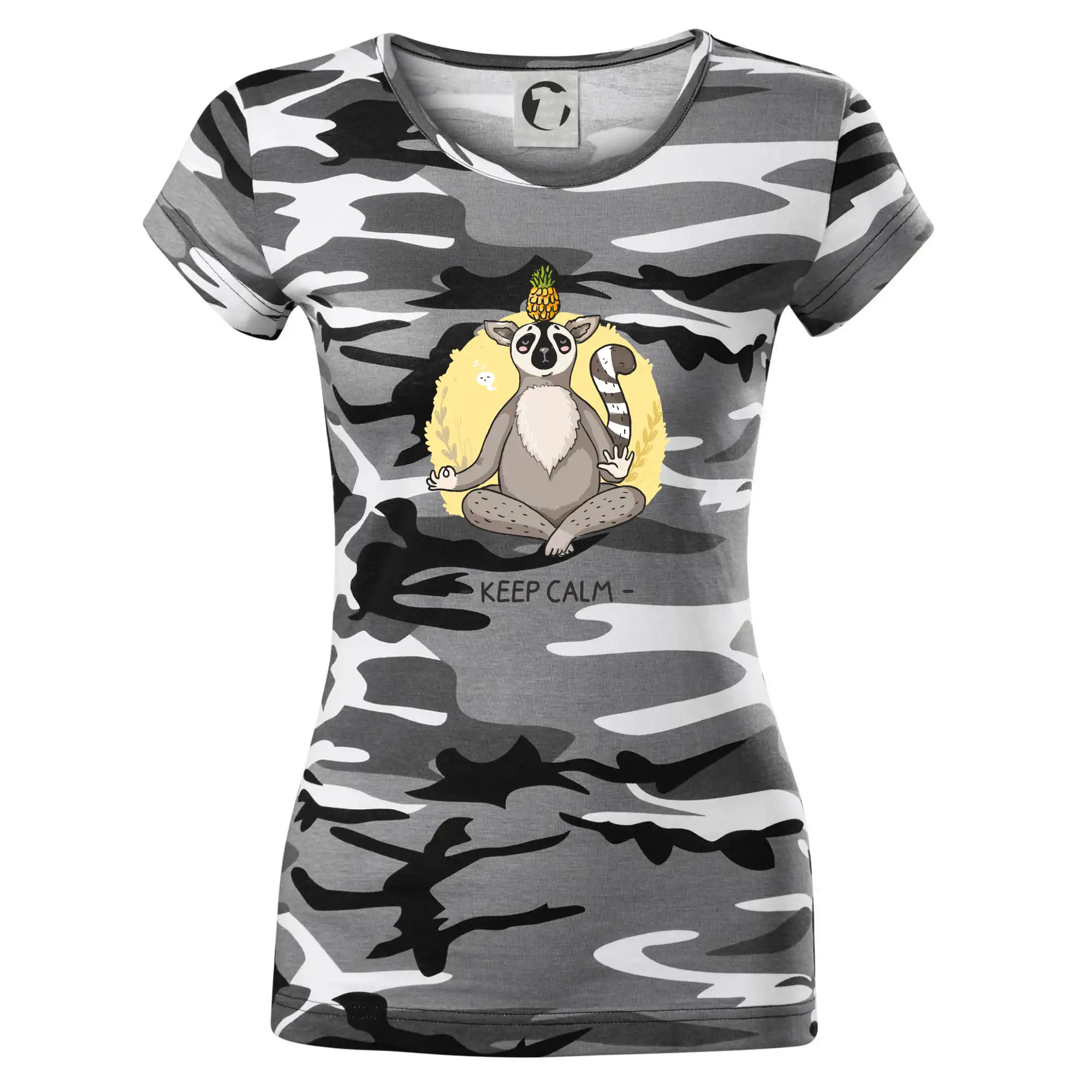 Yoga - keep calm kreslený