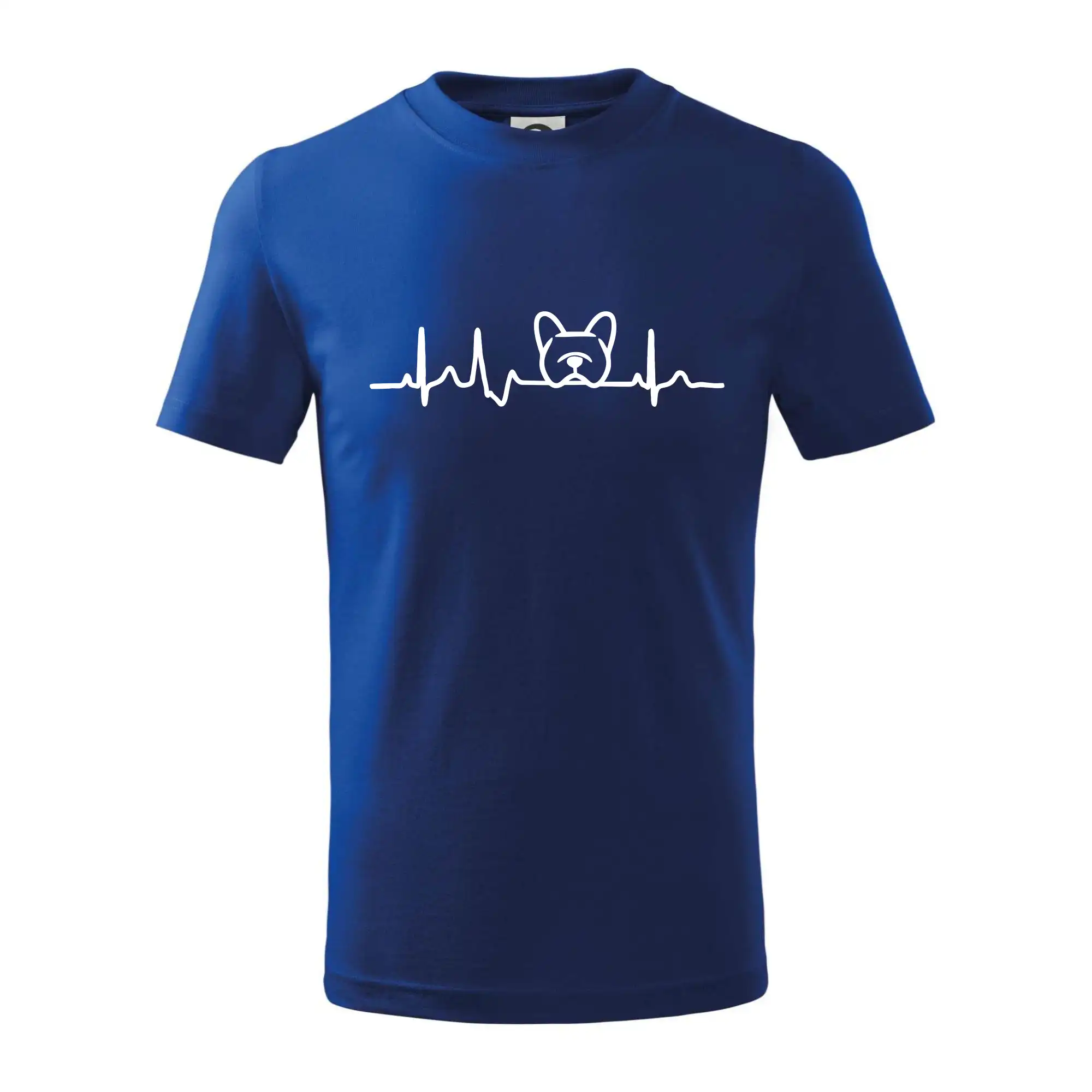 EKG Francouzský buldoček hlava