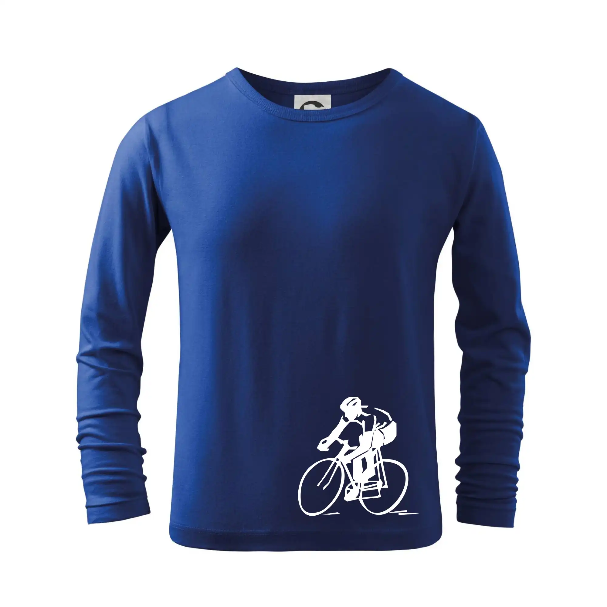 Tričko ako darček pre cyklistu - Cestný cyklista - Tričko detské Long Sleeve