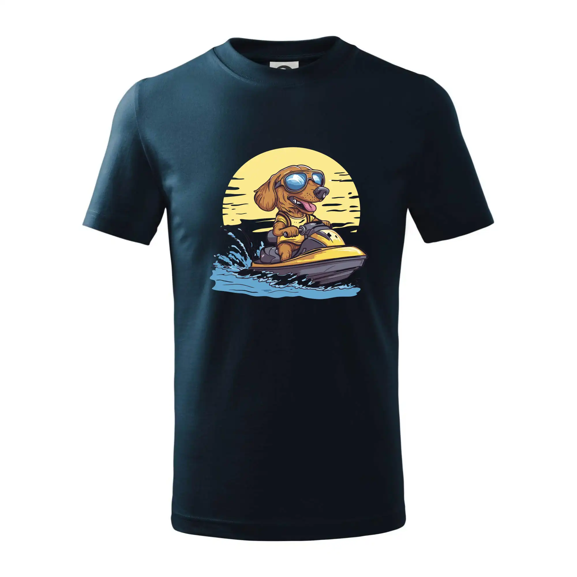 Jezevčík na vodním skútru