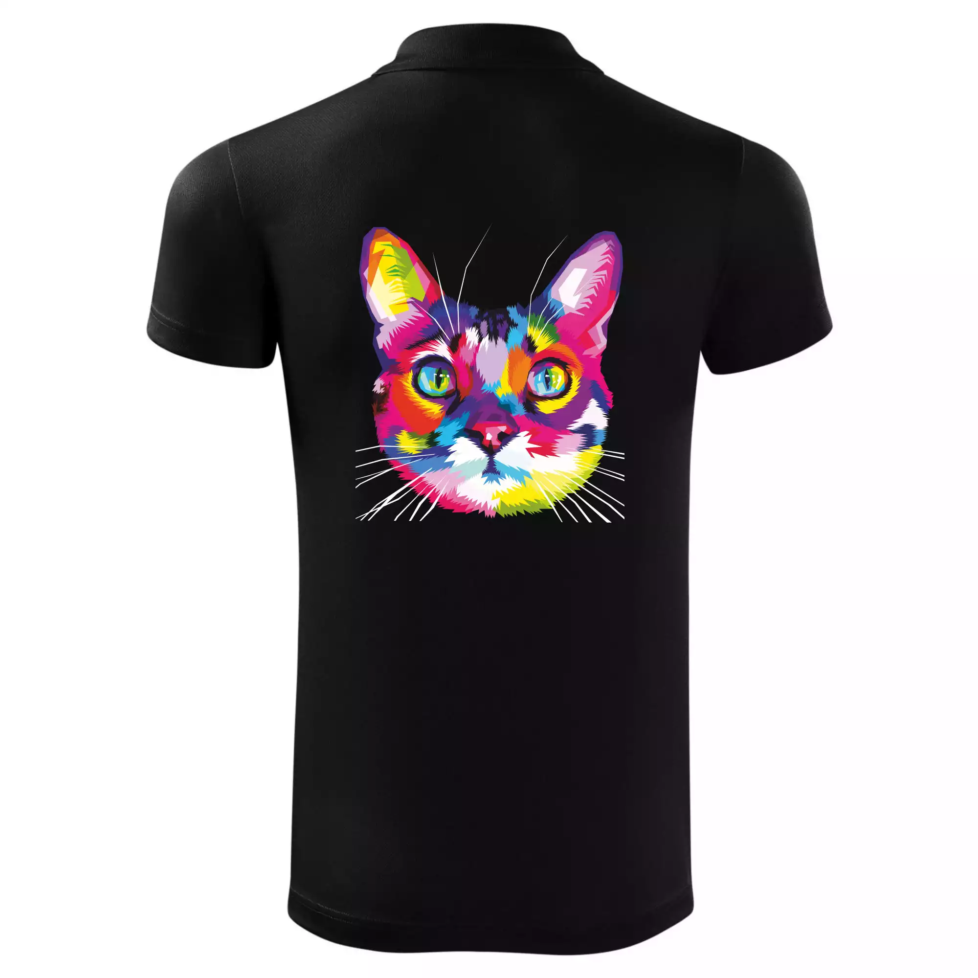 Kočka duhová hlava