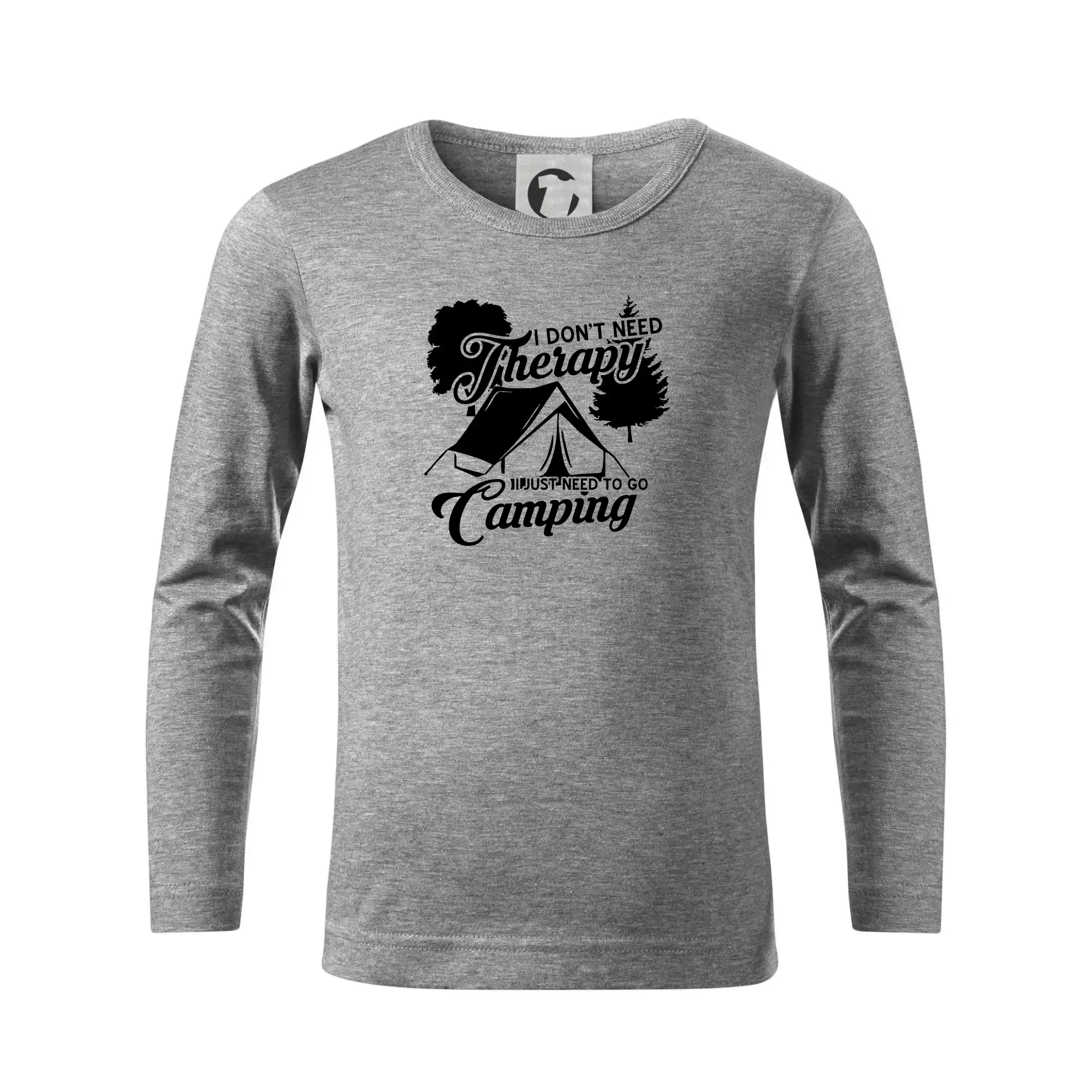 Trička na kempovanie - I don't need therapy camping - Tričko detské Long Sleeve