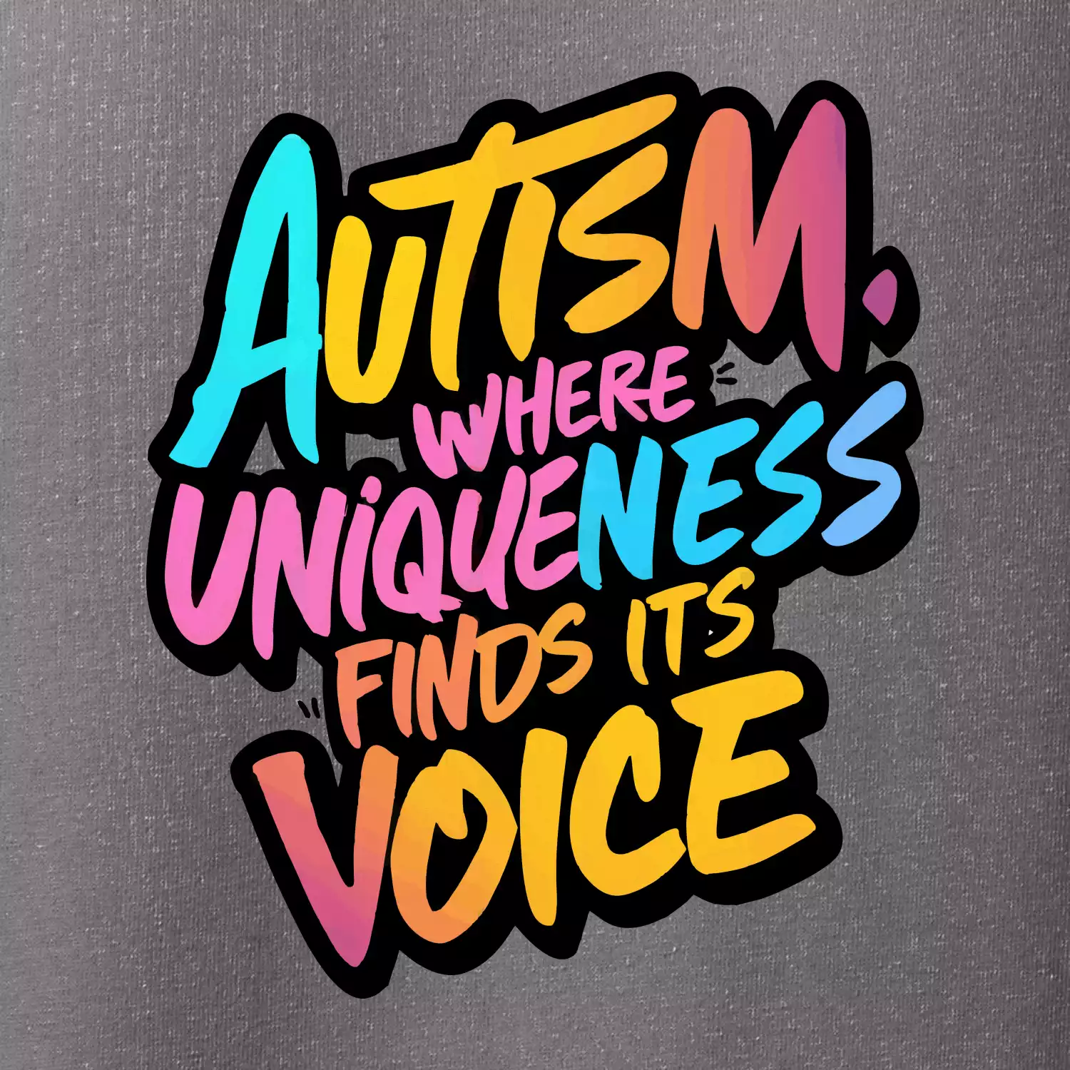 Autism Where Uniqueness Finds Its Voice
