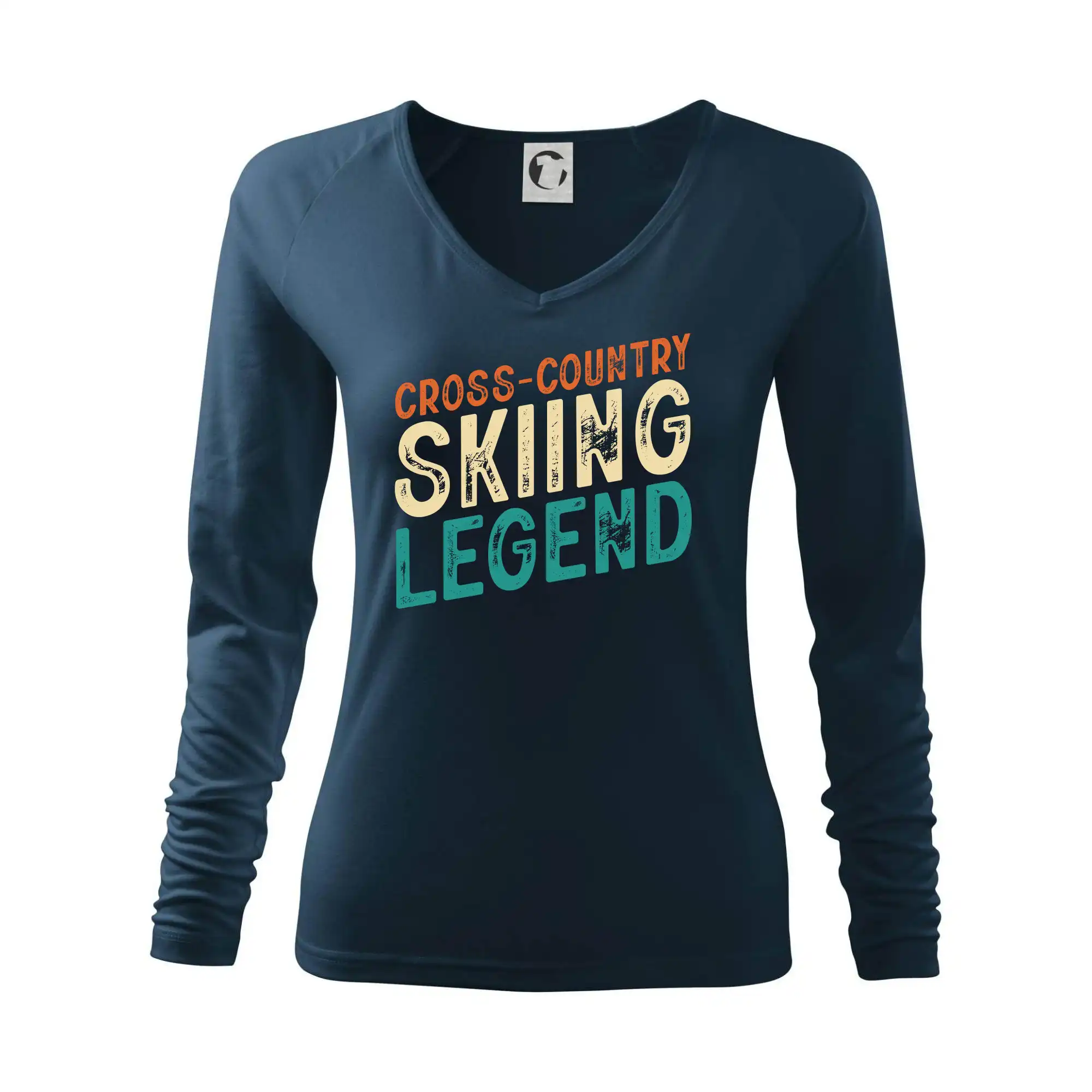 Lyže a Snowboard - CROSS-COUNTRY Skiing Legend - Tričko dámske Elegance