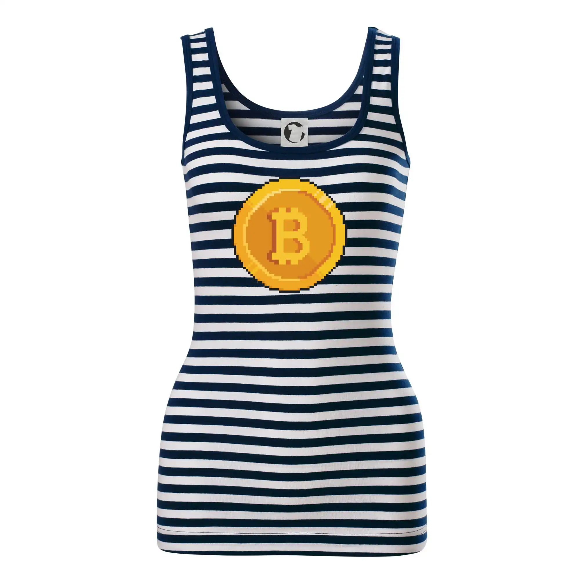 Bitcoin minca - Sailor tielko na vodu