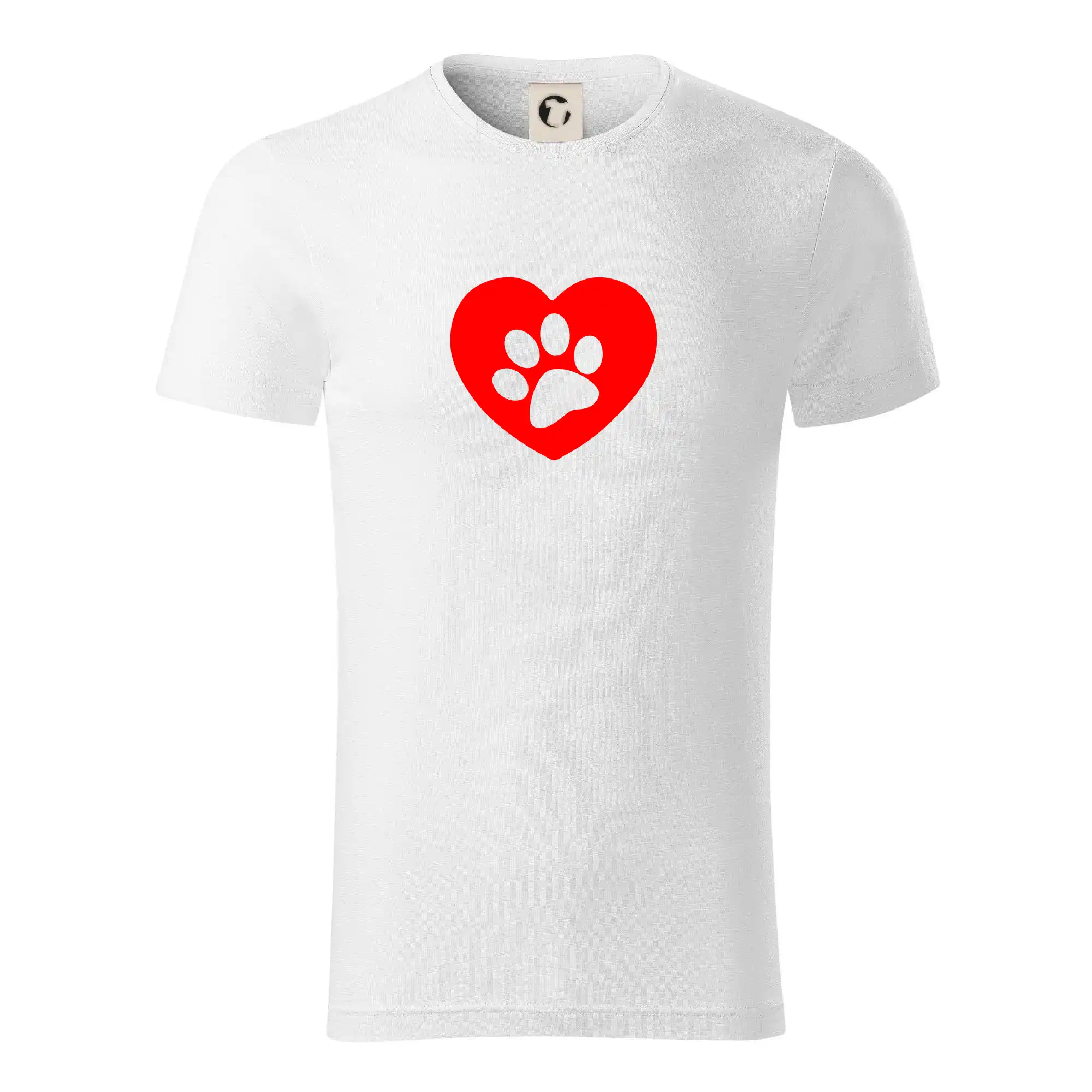 Ostatné psie plemená - Labka v srdci - Tričko z organickej bavlny