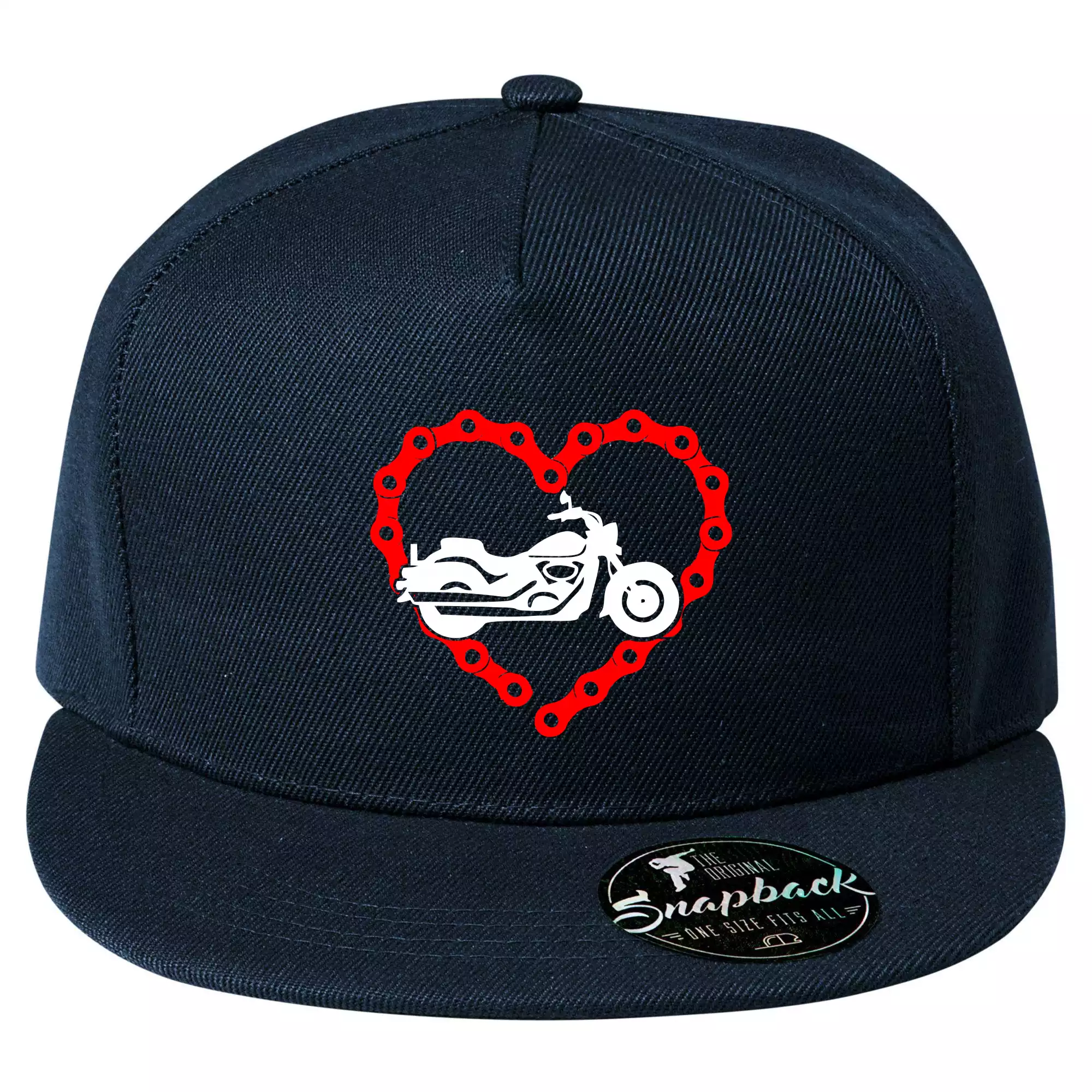 Moto srdce řetěz - chopper