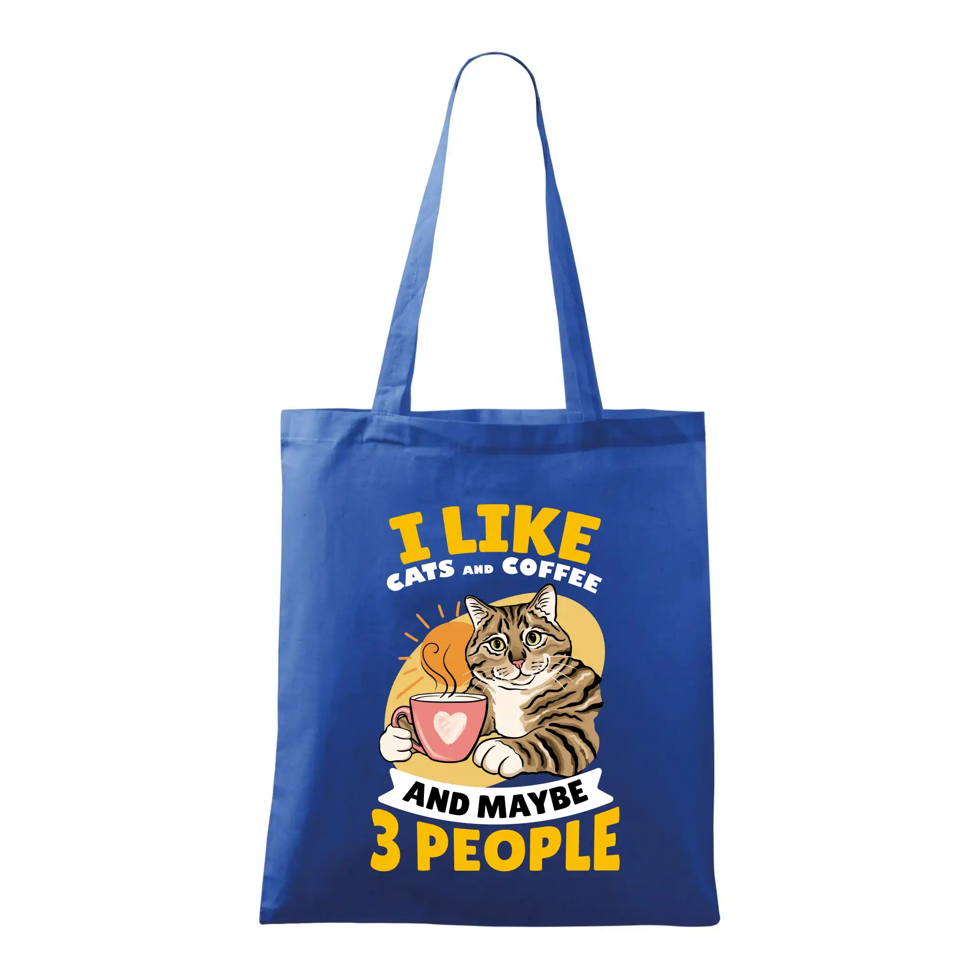 I like cats and coffee and maybe 3 people