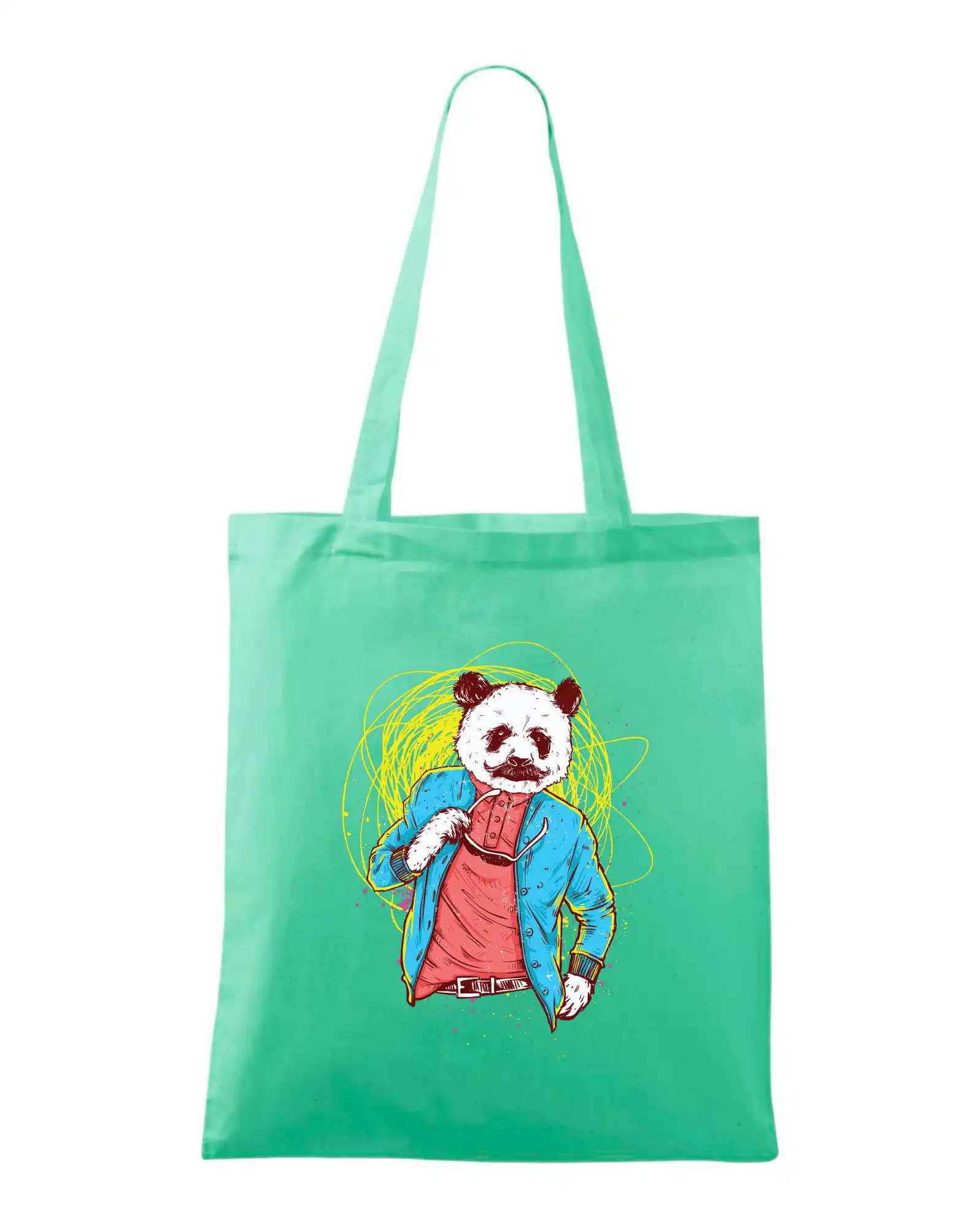 Grafické tričká - Panda Bear - Taška bavlnená