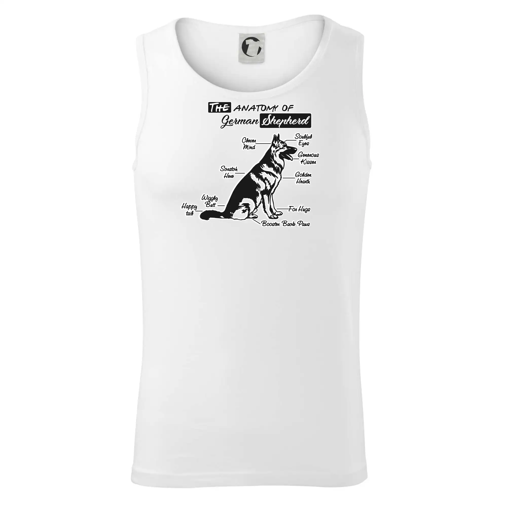 Německý ovčák - Anatomie