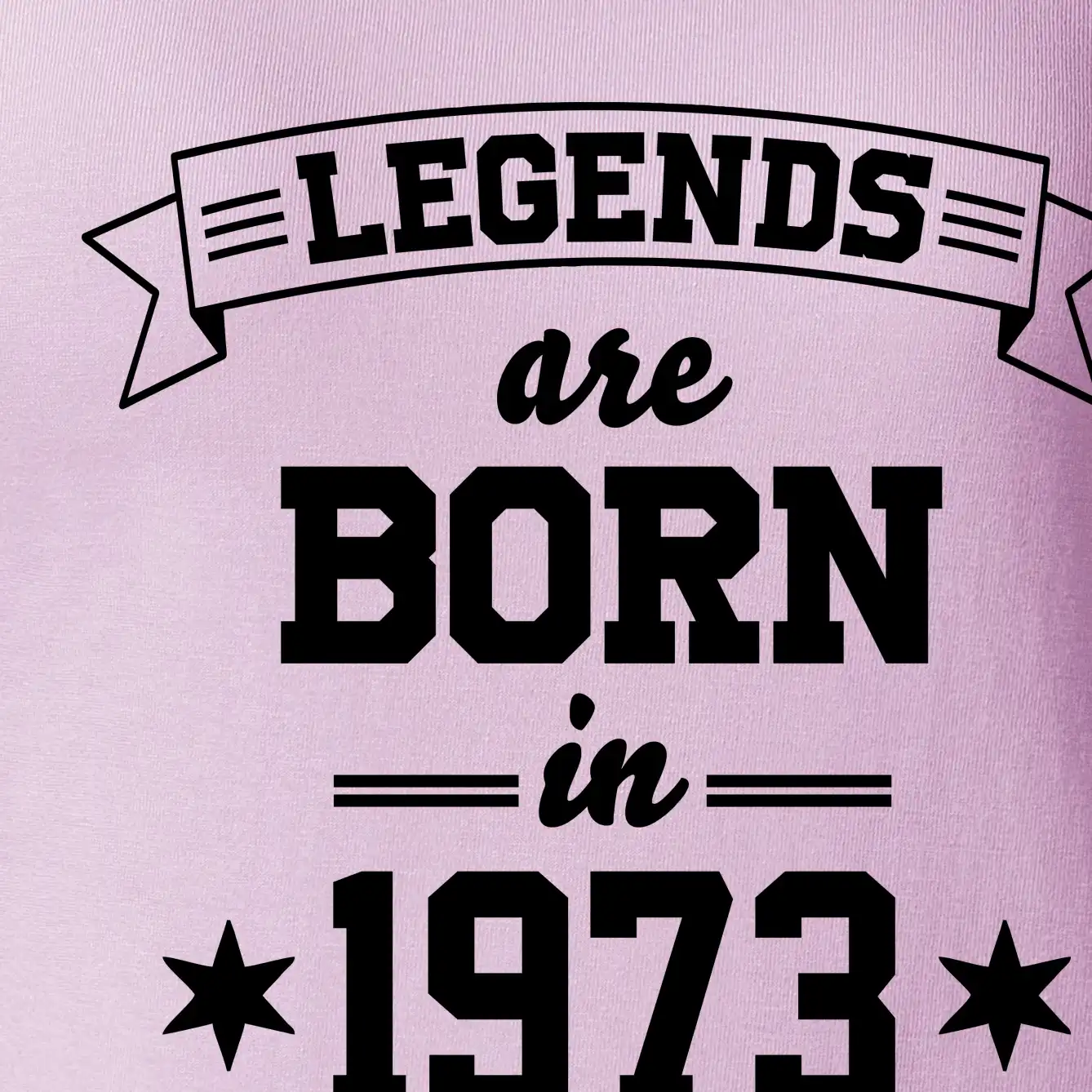 Legends are born in 1973