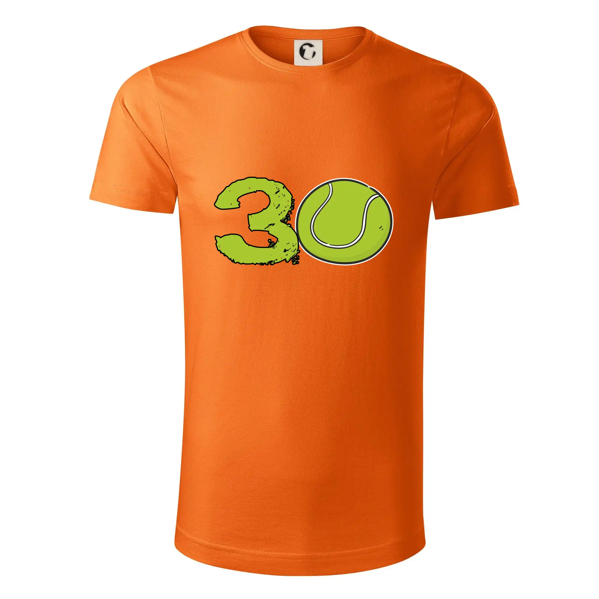 Tričká na tenis - Tenis okrúhle narodeniny 30 - Tričko z organickej bavlny