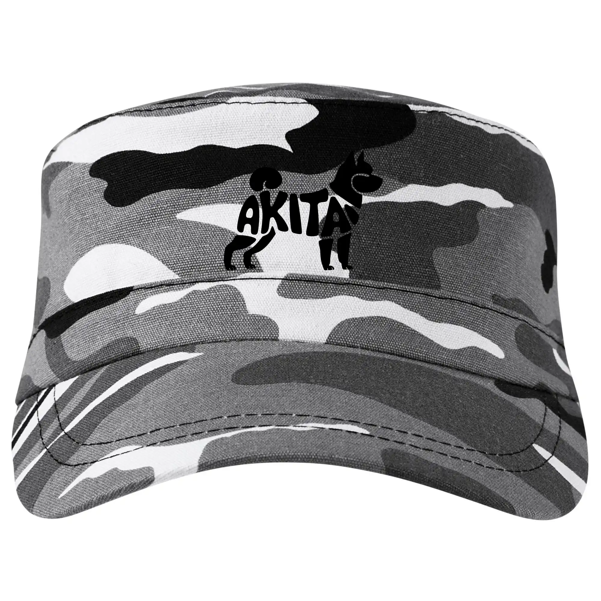 Ostatné psie plemená - Akita Inu - Nápis v tele - Šiltovka CAMO