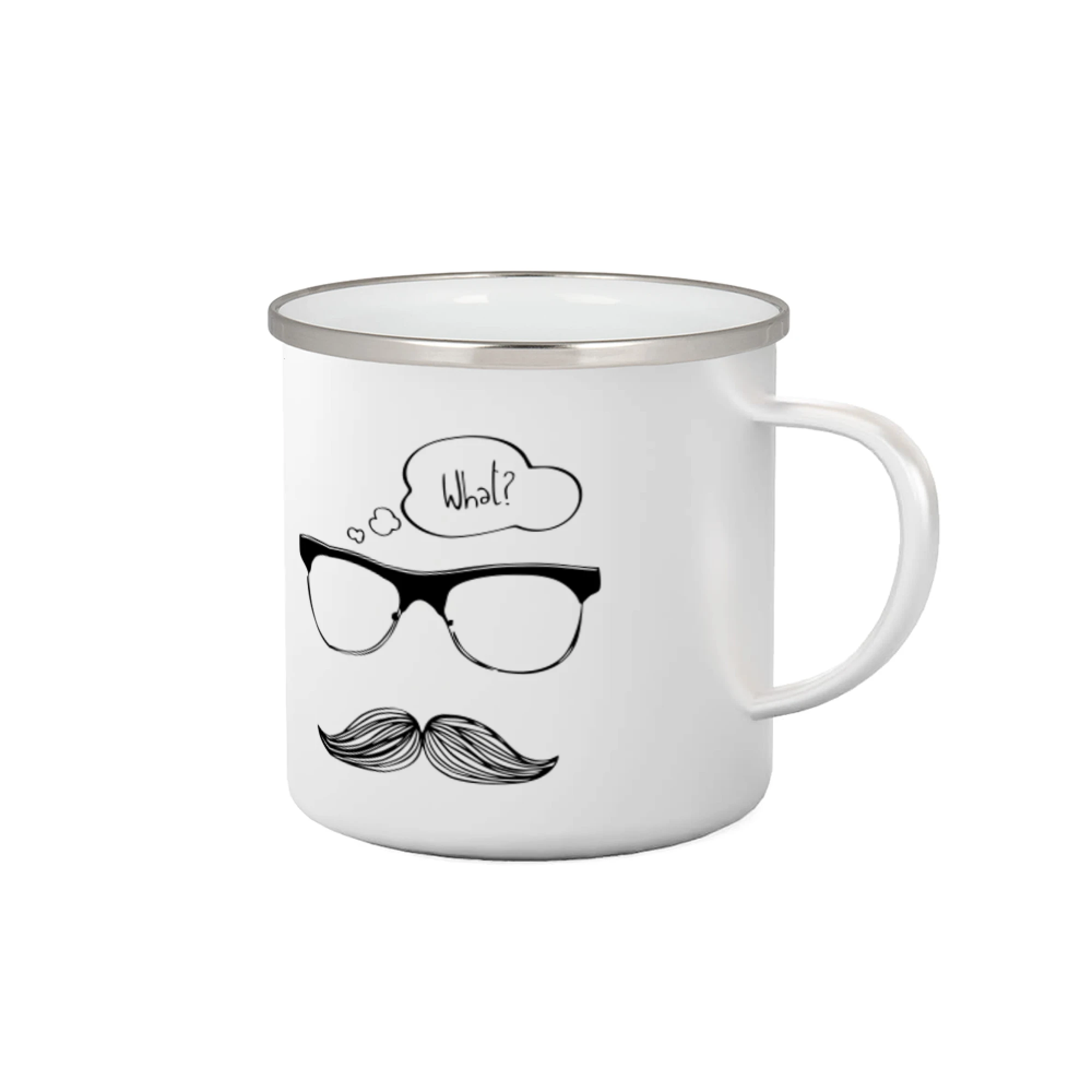 Tričká s fúzikmi - Mustache what? - Plecháčik