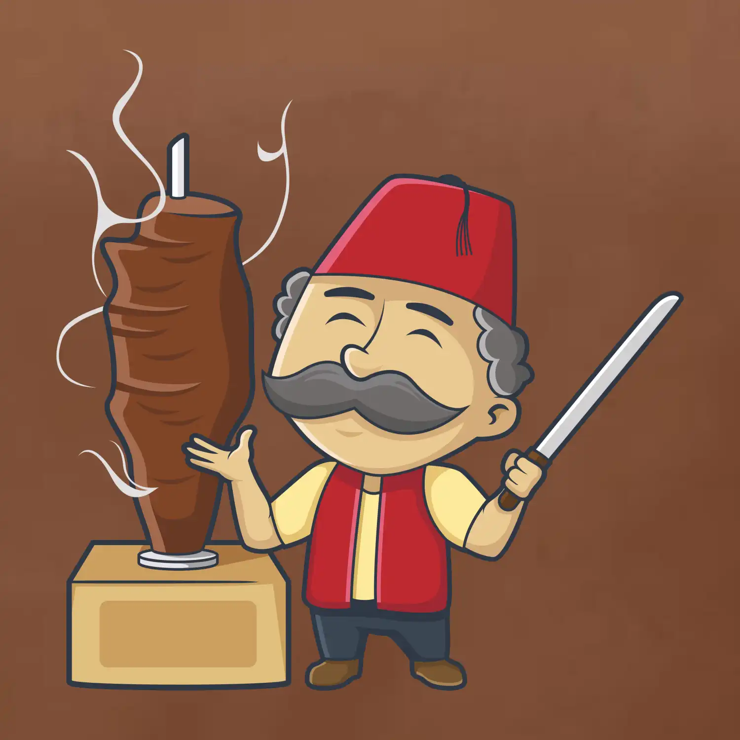 Kebab kuchař