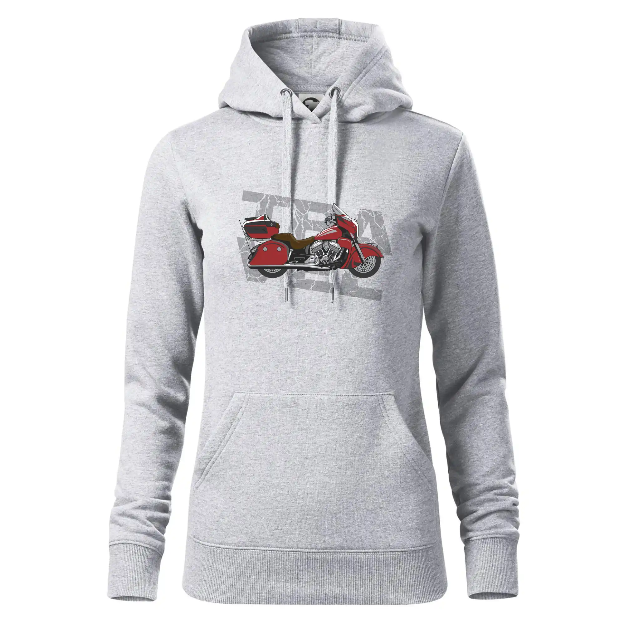 Cestovní motorka Amerika červená