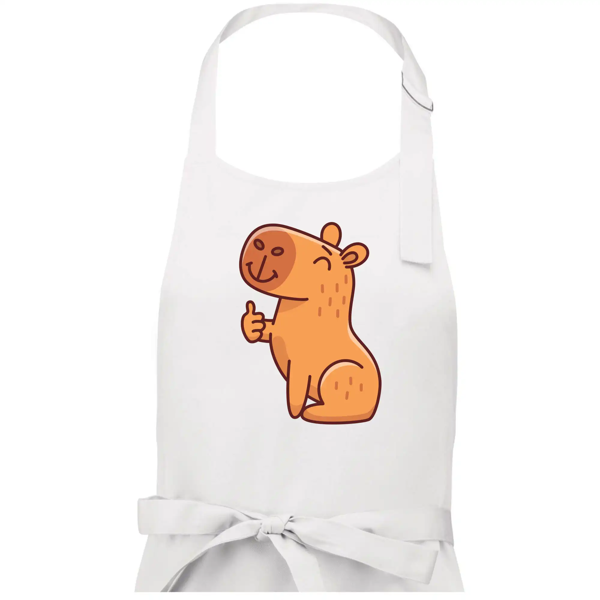 Kapybara s palcem nahoru